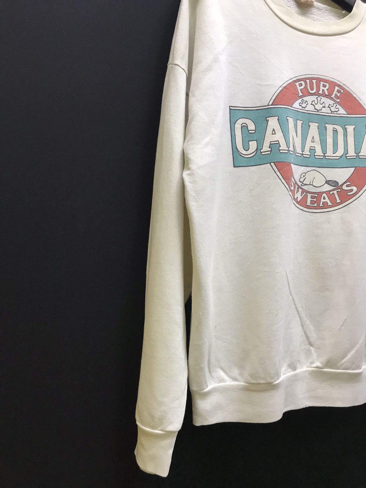 Vintage Vintage Canada Spell Big Logo Sweatshirt Size US M / EU 48-50 / 2 - 4 Thumbnail