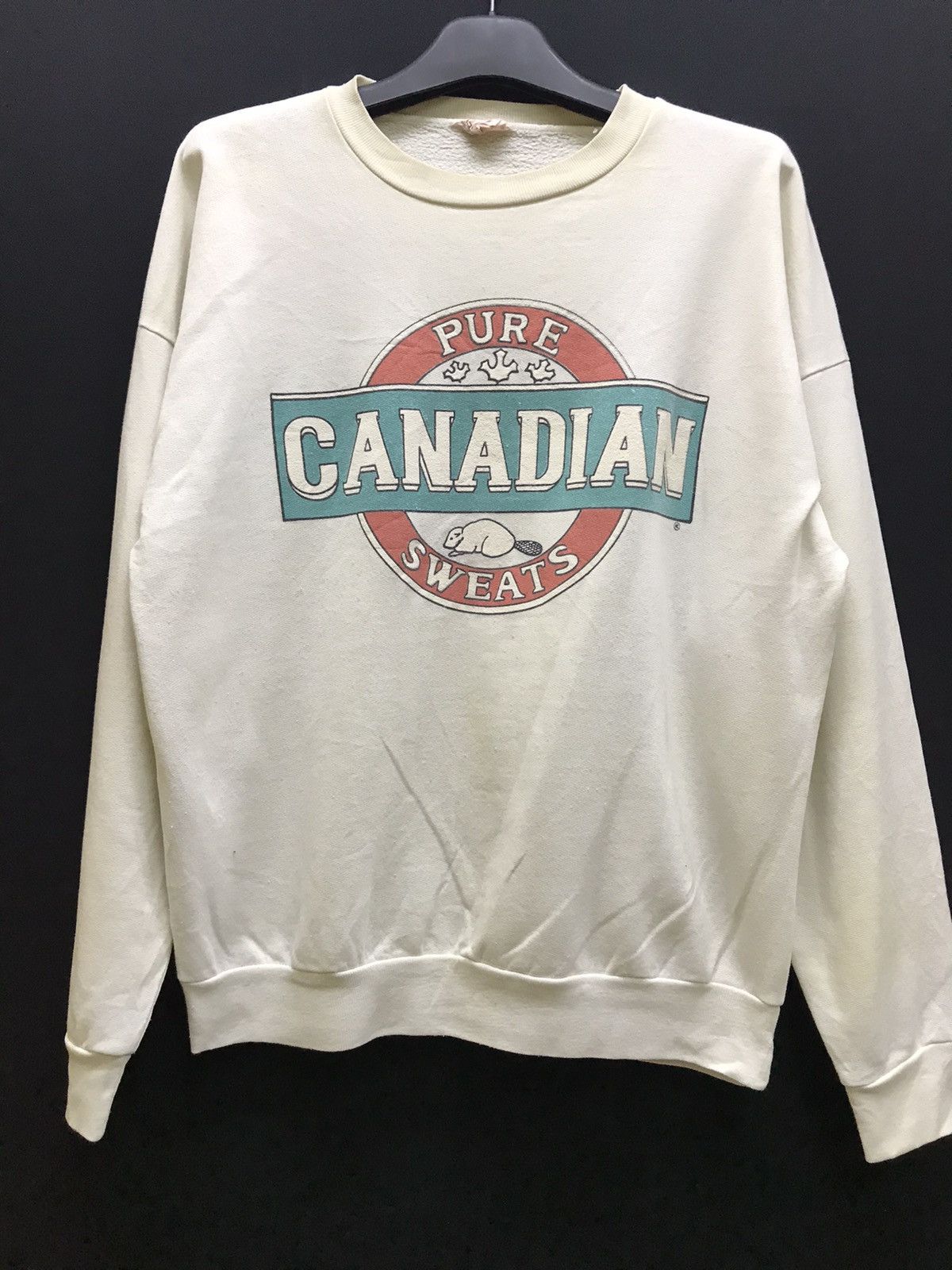 Vintage Vintage Canada Spell Big Logo Sweatshirt Size US M / EU 48-50 / 2 - 1 Thumbnail