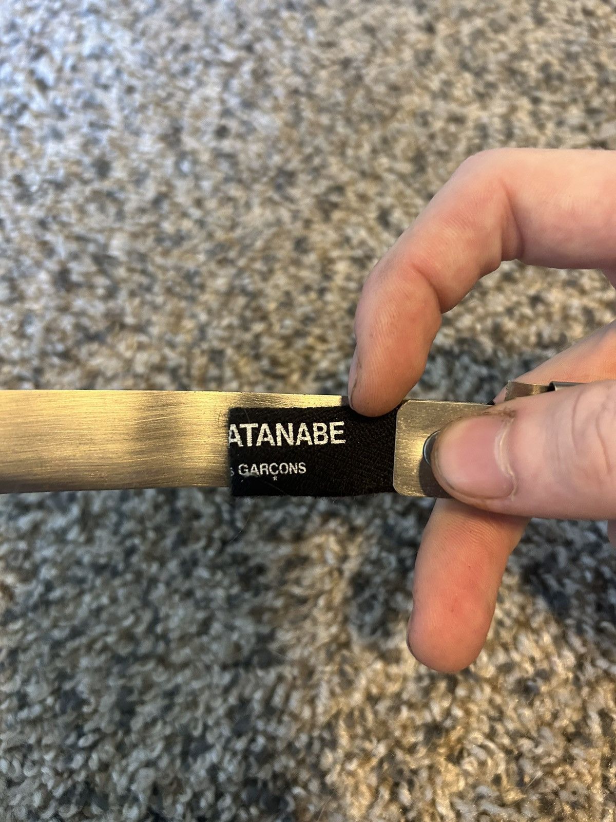 Junya Watanabe GRAIL SOLID METAL BELT Size ONE SIZE - 5 Thumbnail
