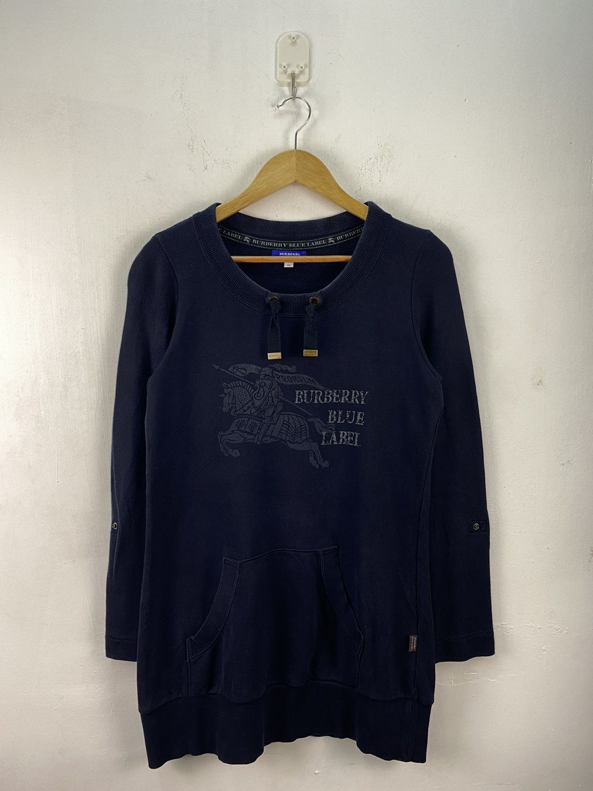 Burberry Burberry Blue Label Pullover Sweater Big Logo Size S / US 4 / IT 40 - 1 Thumbnail