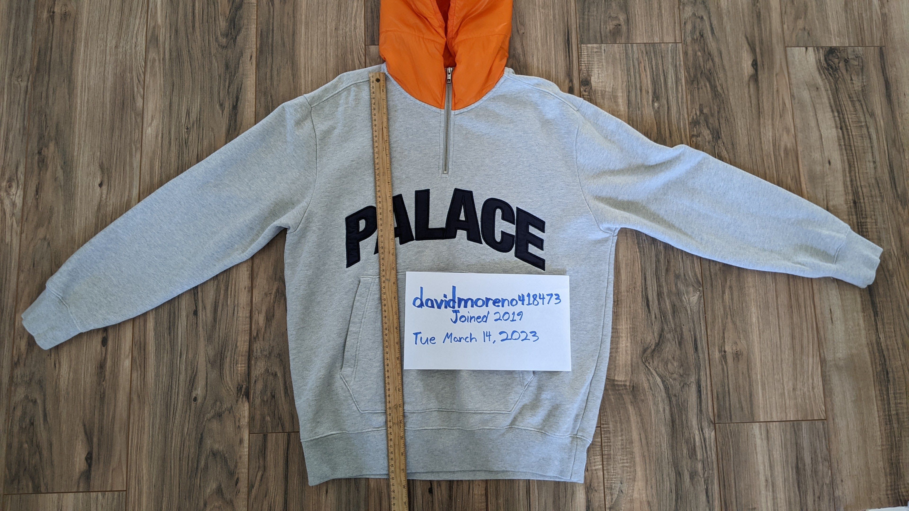 Palace Palace Puffer Hood Grey Size US M / EU 48-50 / 2 - 8 Thumbnail