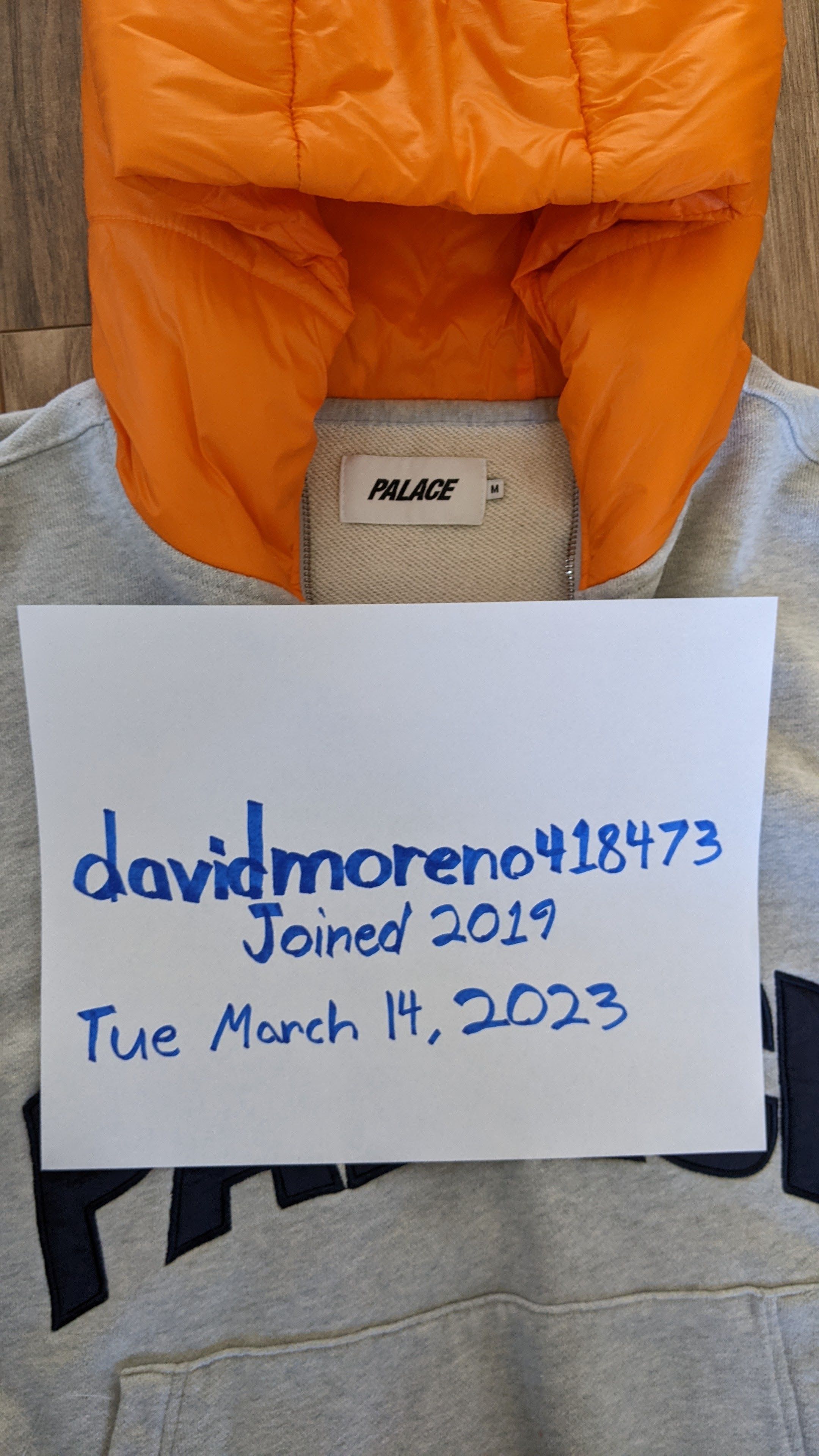Palace Palace Puffer Hood Grey Size US M / EU 48-50 / 2 - 4 Thumbnail