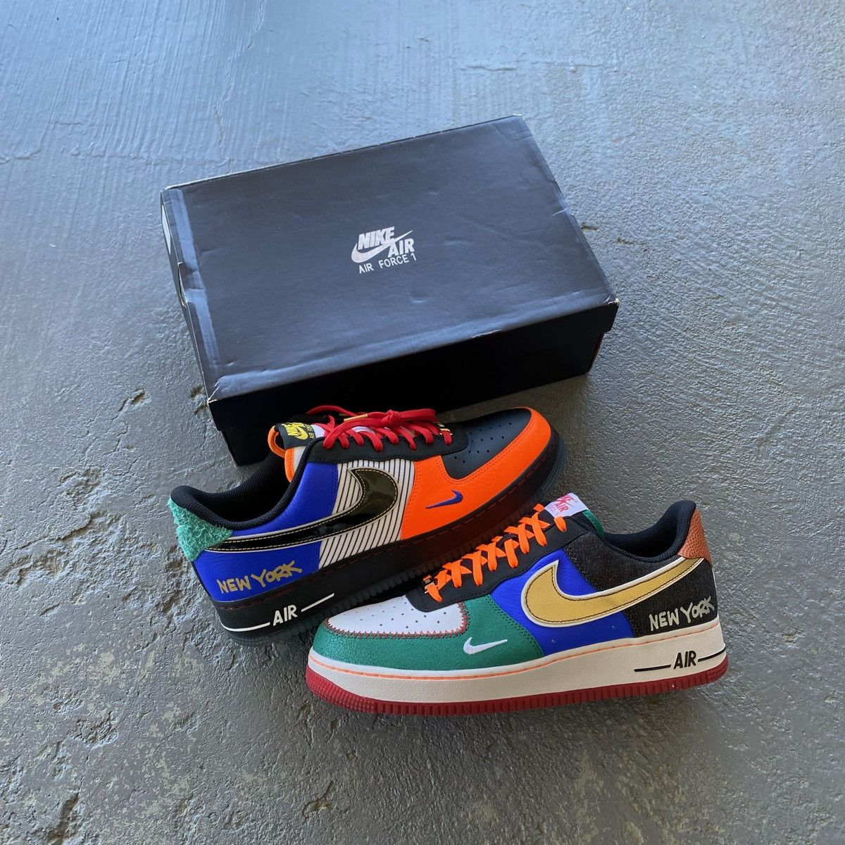 Nike Nike Air Force 1 NYC City Of Athletes Size US 11 / EU 44 - 1 Thumbnail