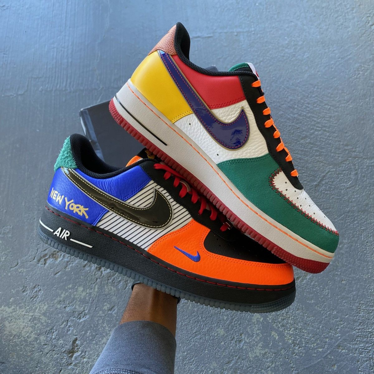 Nike Nike Air Force 1 NYC City Of Athletes Size US 11 / EU 44 - 2 Thumbnail