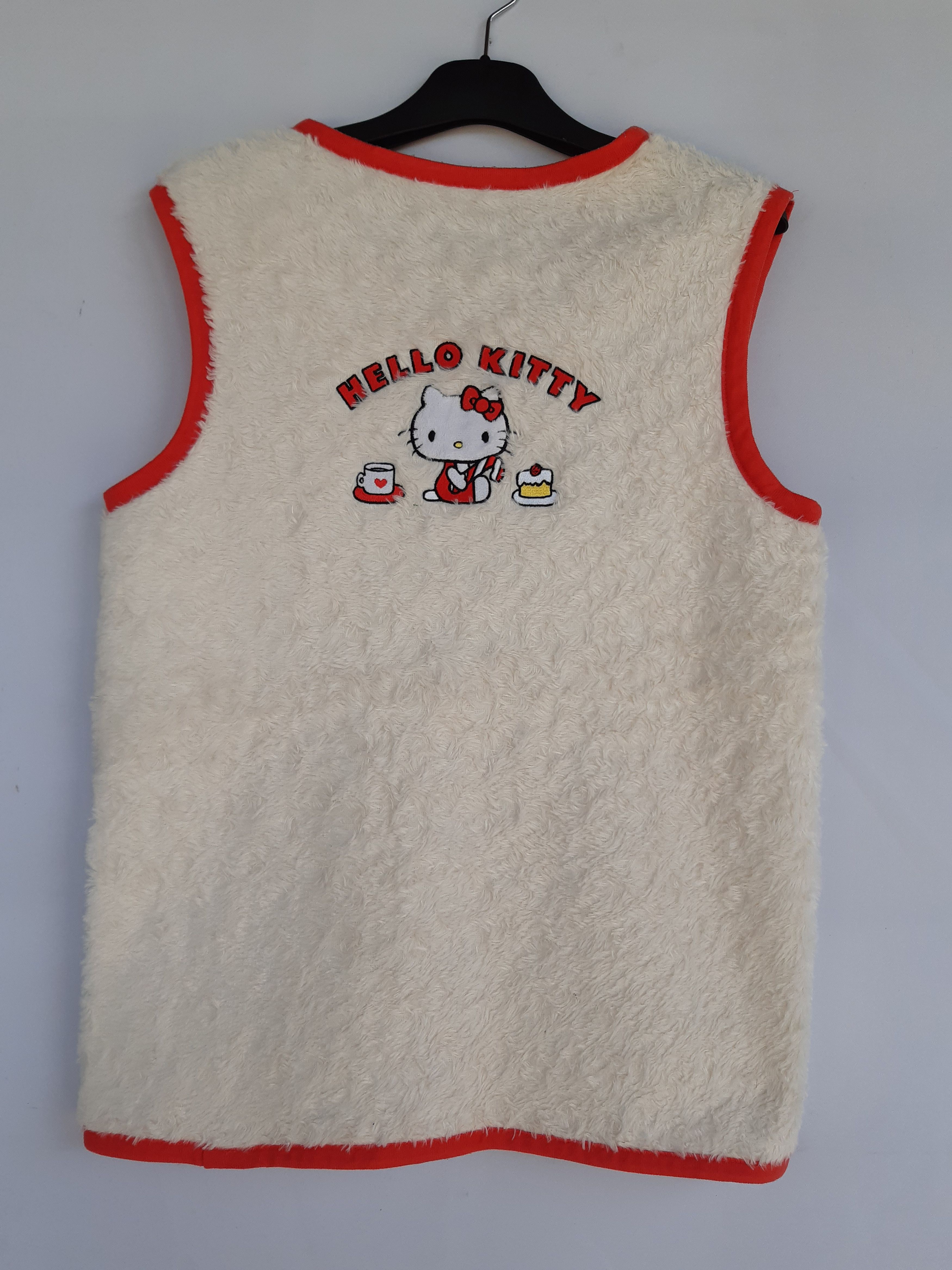 Cartoon Network 🔥Hello Kitty Fleece Vest Size US M / EU 48-50 / 2 - 3 Thumbnail