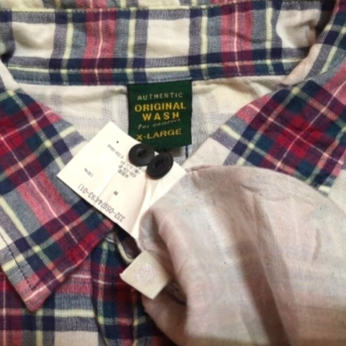 Flannel × Japanese Brand × Uniqlo UNIQLO DOUBLE CHEST POCKETS FLANNEL Size US XL / EU 56 / 4 - 6 Thumbnail