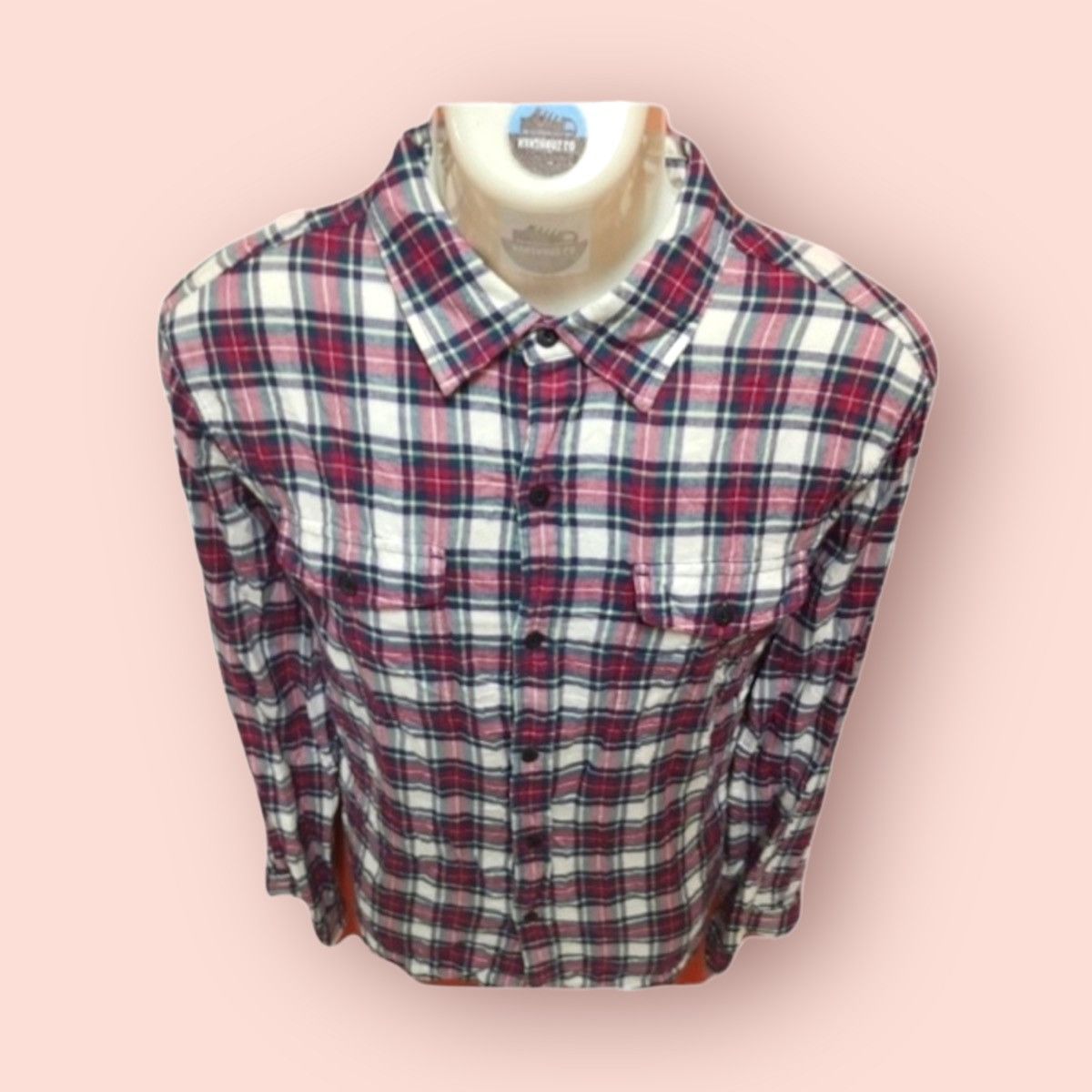 Flannel × Japanese Brand × Uniqlo UNIQLO DOUBLE CHEST POCKETS FLANNEL Size US XL / EU 56 / 4 - 3 Thumbnail
