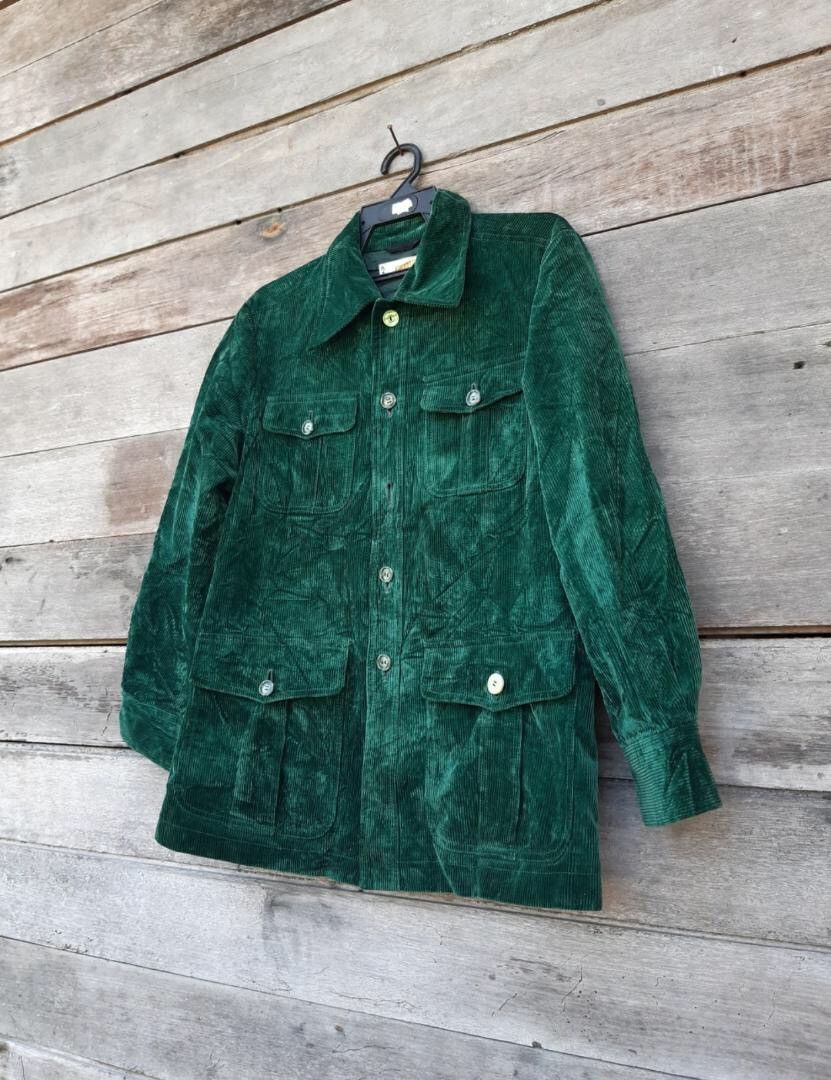 Catalina 🔥 Catalina Corduroy Jacket – Vintage Classic Style Size US M / EU 48-50 / 2 - 2 Thumbnail