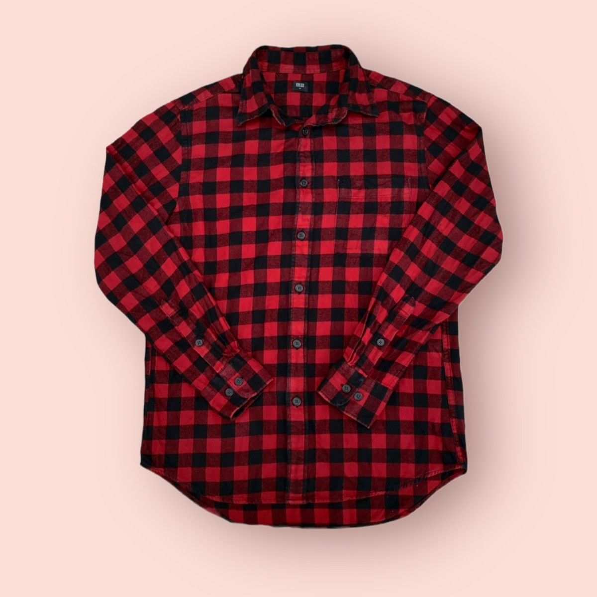 Flannel × Japanese Brand × Uniqlo UNIQLO FLANNEL GRUNGE FASHION Size US M / EU 48-50 / 2 - 7 Thumbnail