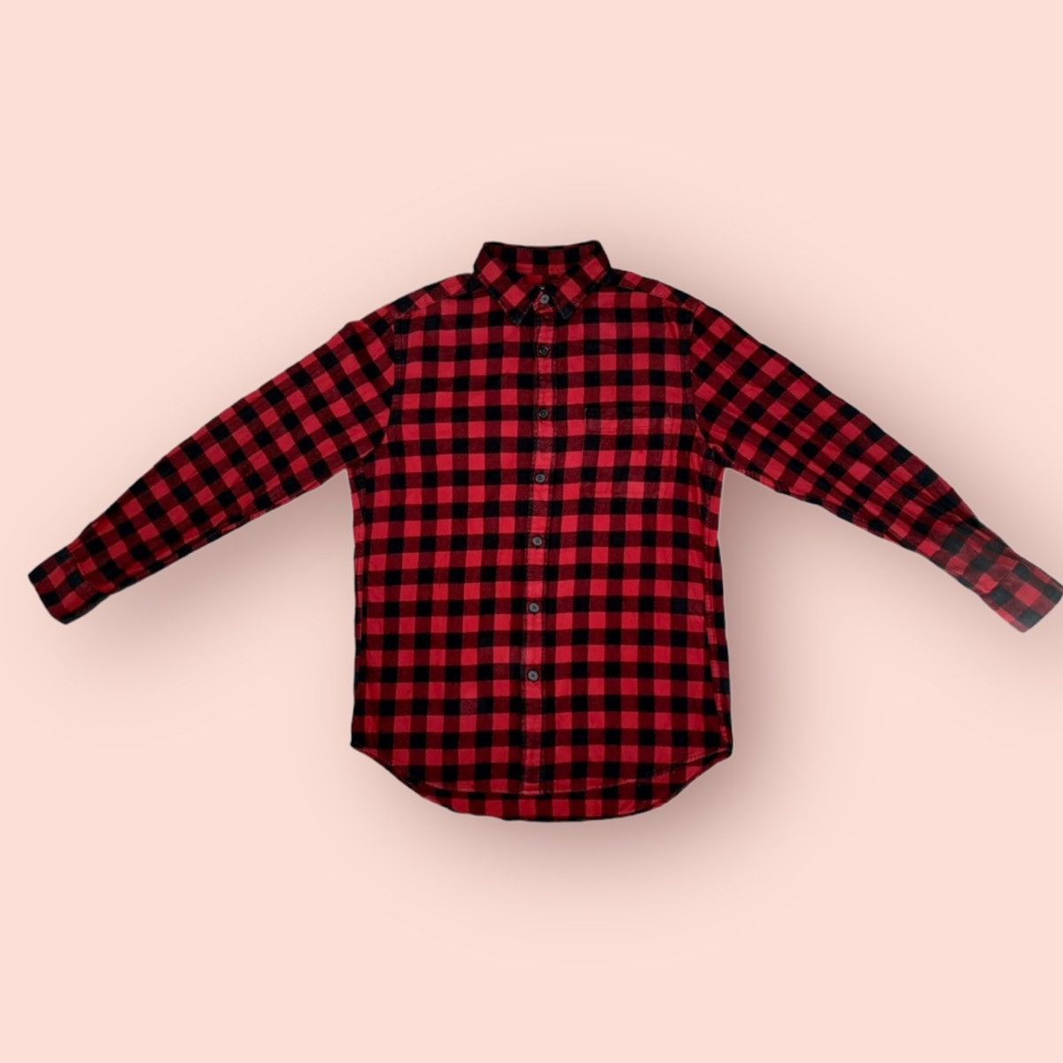 Flannel × Japanese Brand × Uniqlo UNIQLO FLANNEL GRUNGE FASHION Size US M / EU 48-50 / 2 - 2 Thumbnail