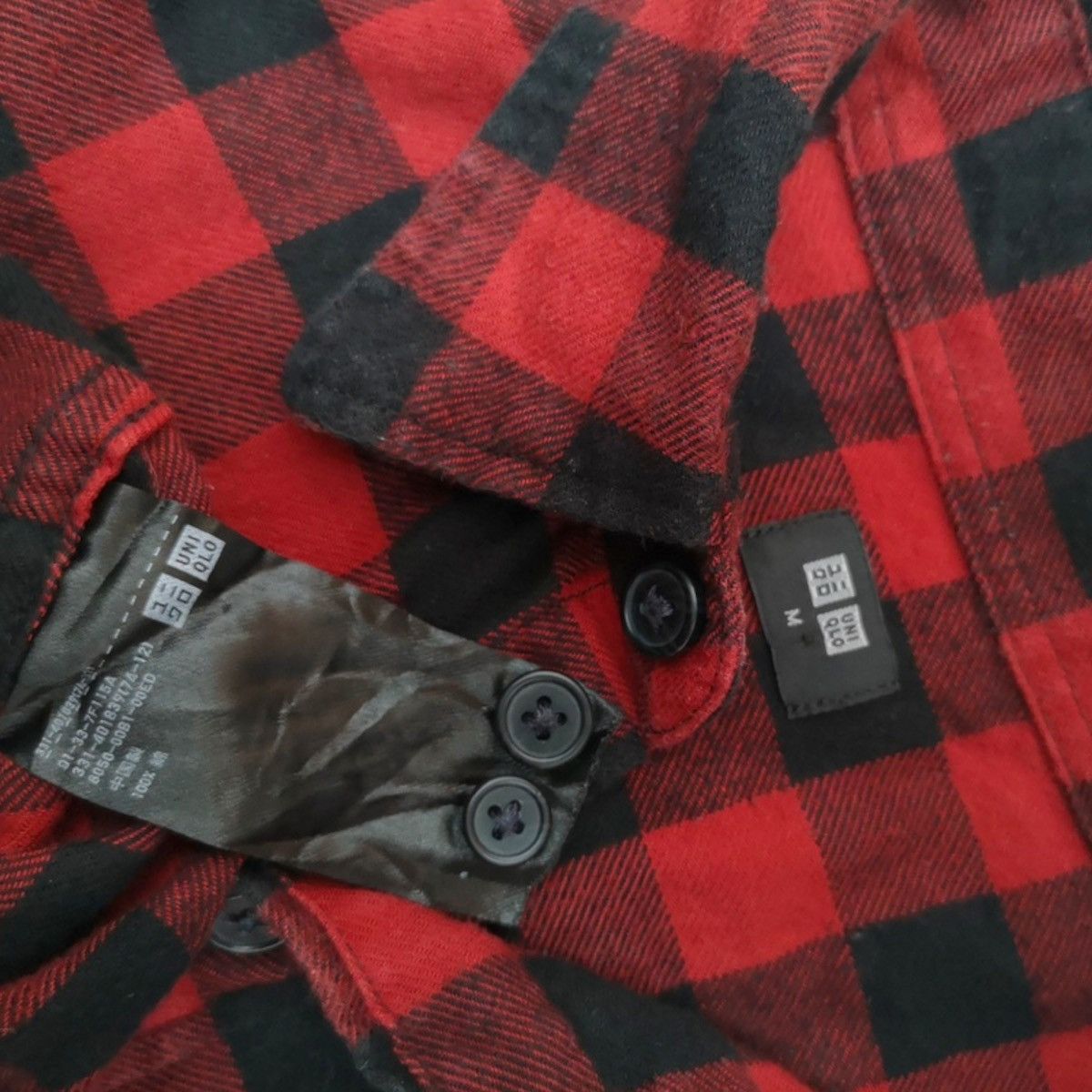 Flannel × Japanese Brand × Uniqlo UNIQLO FLANNEL GRUNGE FASHION Size US M / EU 48-50 / 2 - 6 Thumbnail