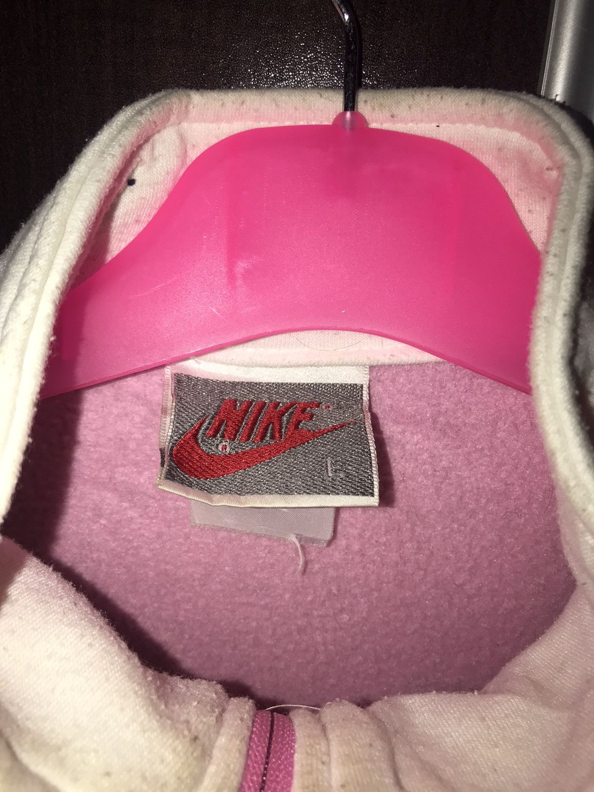 Nike × Vintage Vintage Nike Zip up sweater Size US L / EU 52-54 / 3 - 4 Thumbnail