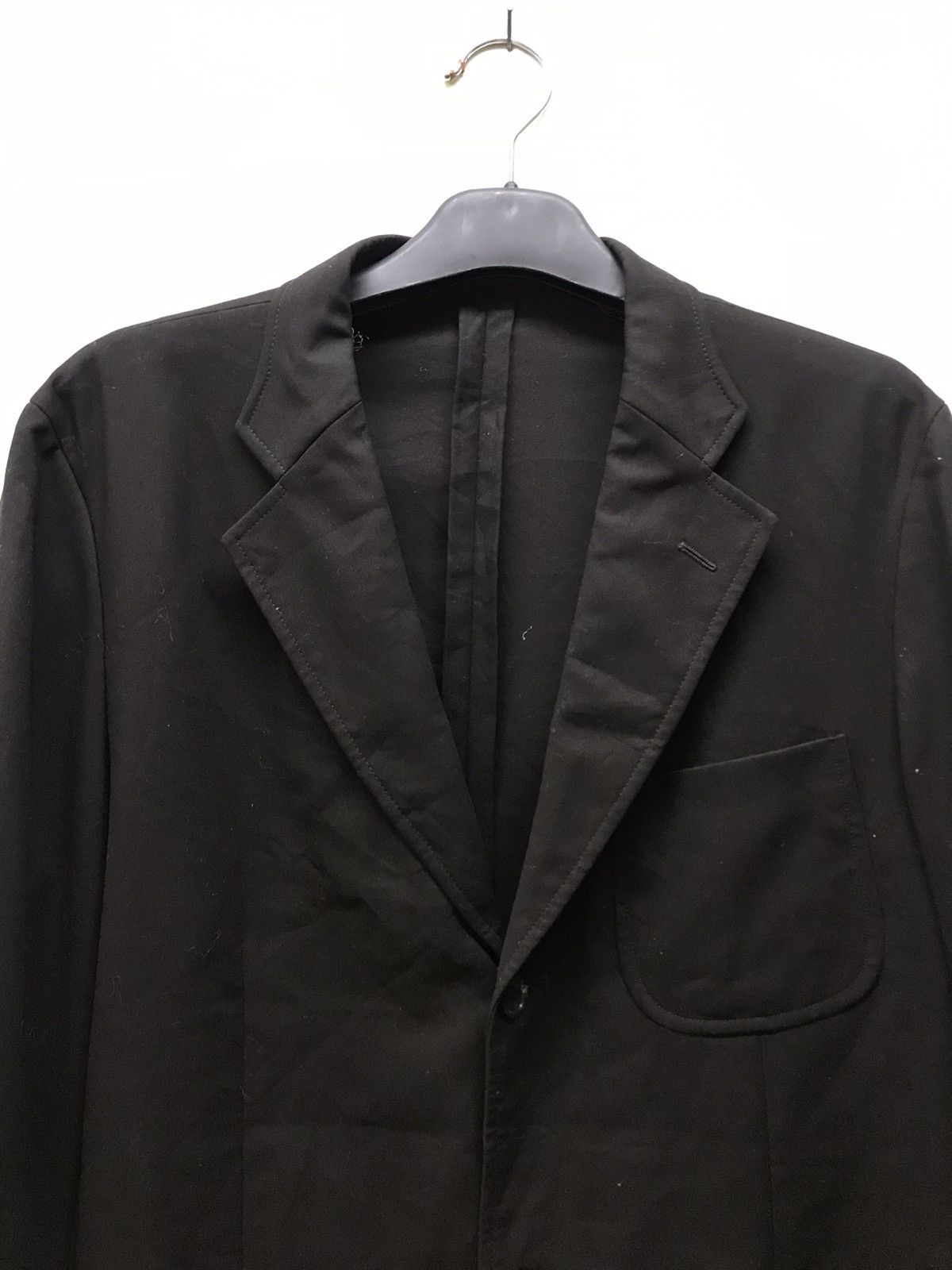 Yohji Yamamoto Vintage A.A.R Yohji Yamamoto Black Blazer Jacket XL Size US M / EU 48-50 / 2 - 4 Thumbnail