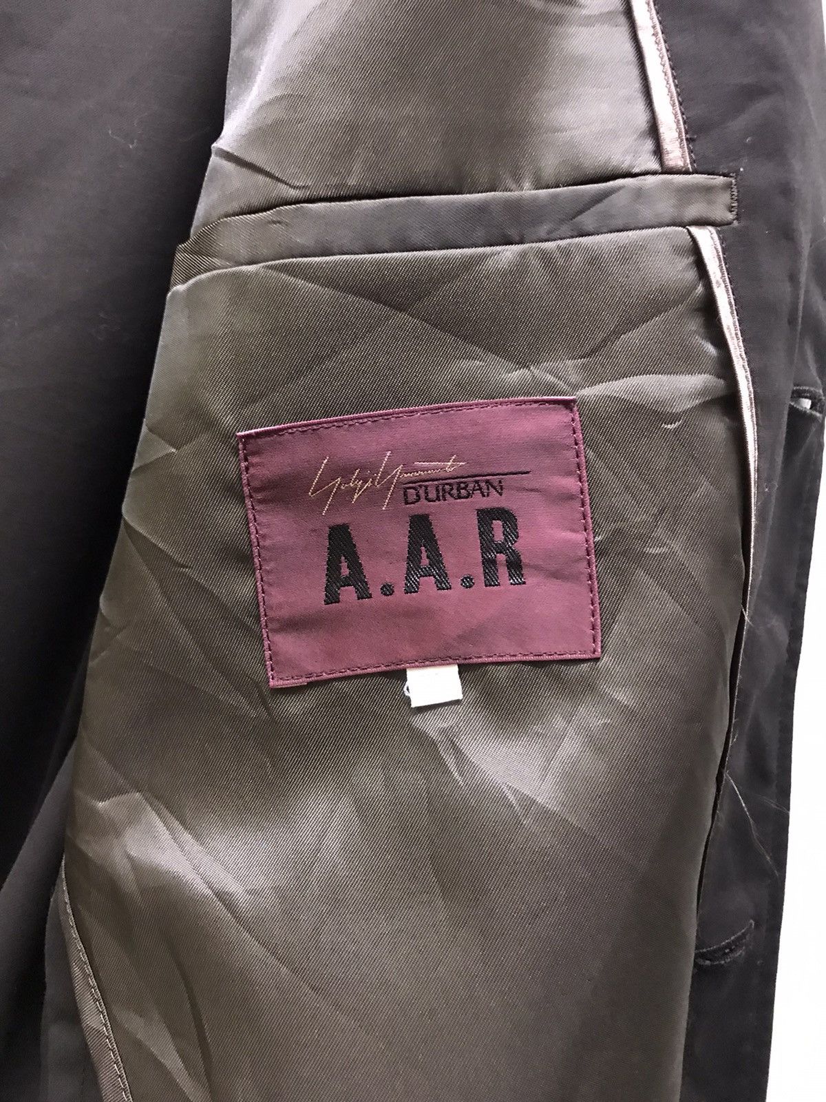 Yohji Yamamoto Vintage A.A.R Yohji Yamamoto Black Blazer Jacket XL Size US M / EU 48-50 / 2 - 7 Thumbnail