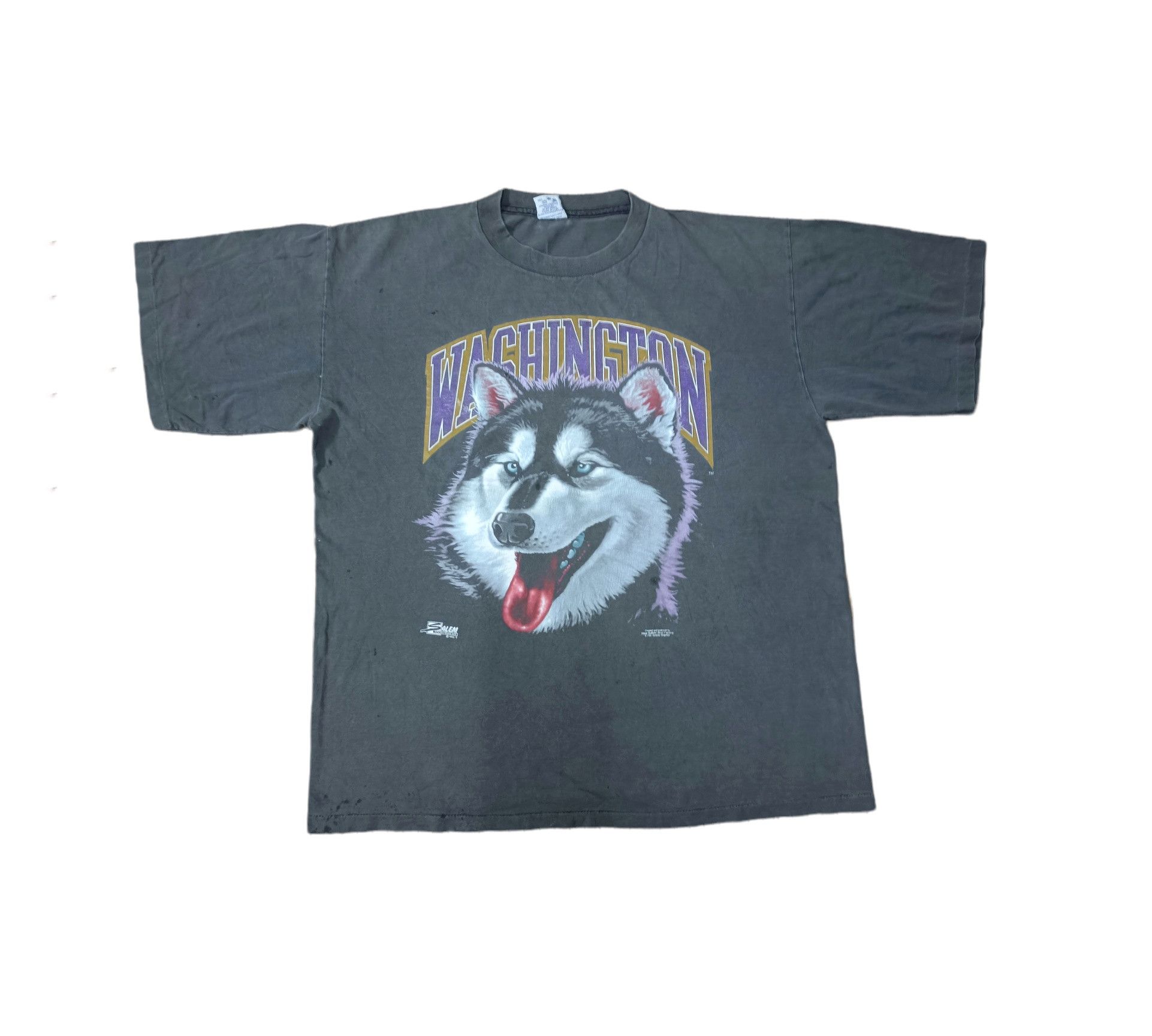 RARE! Vintage 90'S WASHINGTON Tees XLarge Size