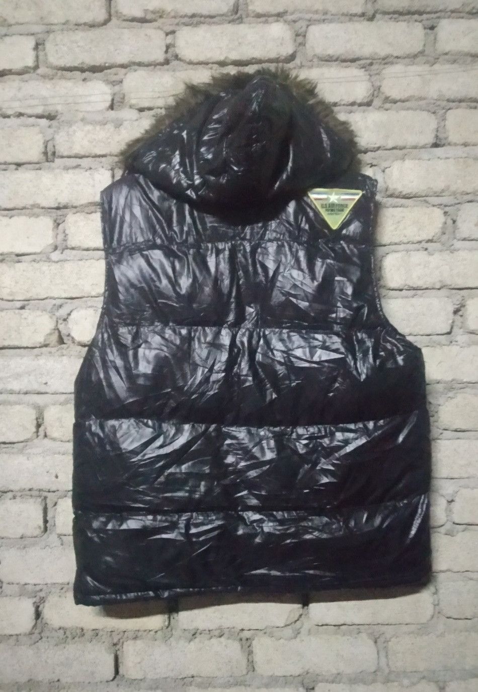 Vintage 🔥 US Air Force Puffer Vest – Vintage Military Style Size US L / EU 52-54 / 3 - 7 Thumbnail
