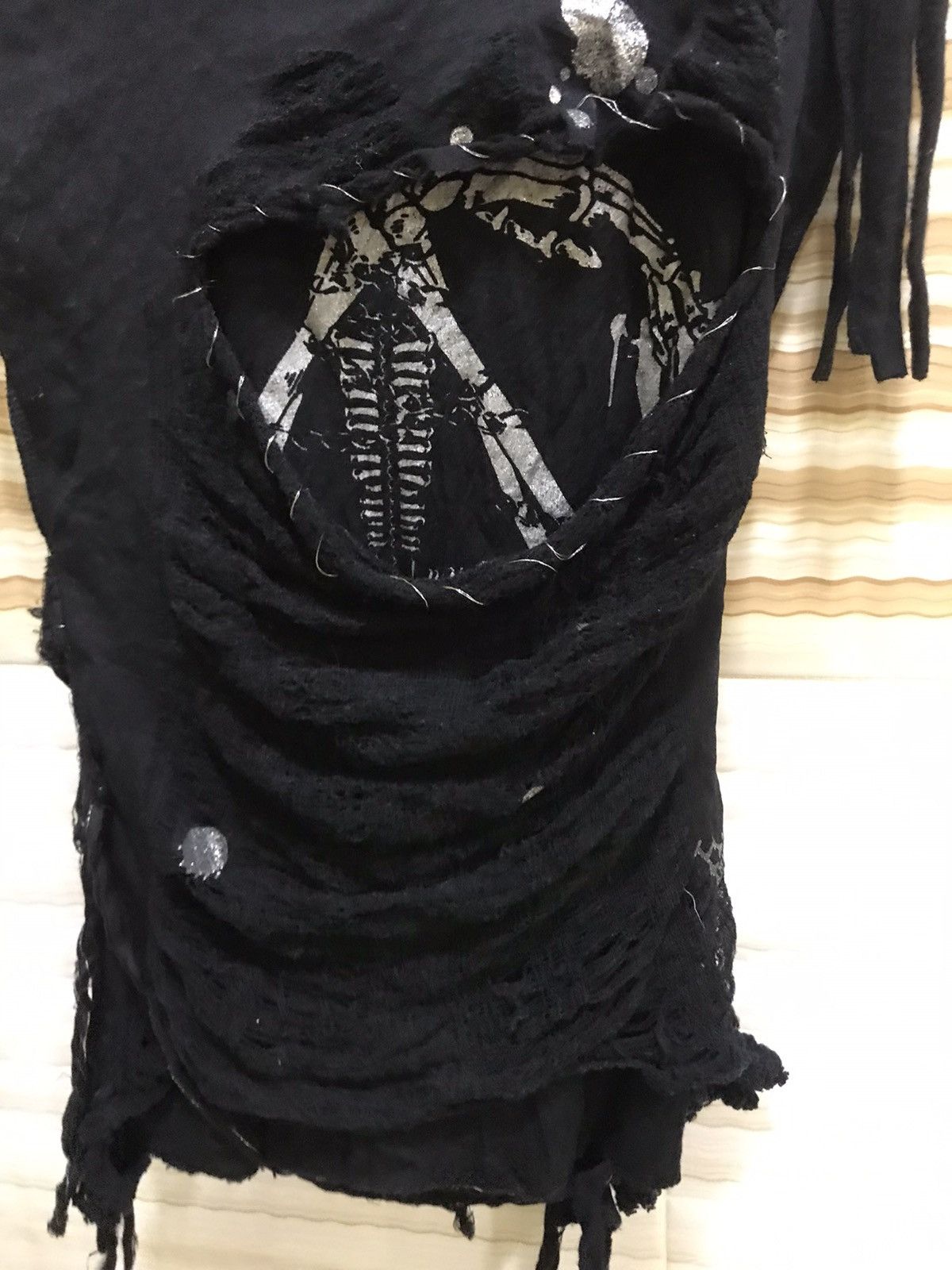 Japanese Brand The Anarchy Punk Sleeve Less Tshirt Size US S / EU 44-46 / 1 - 4 Thumbnail