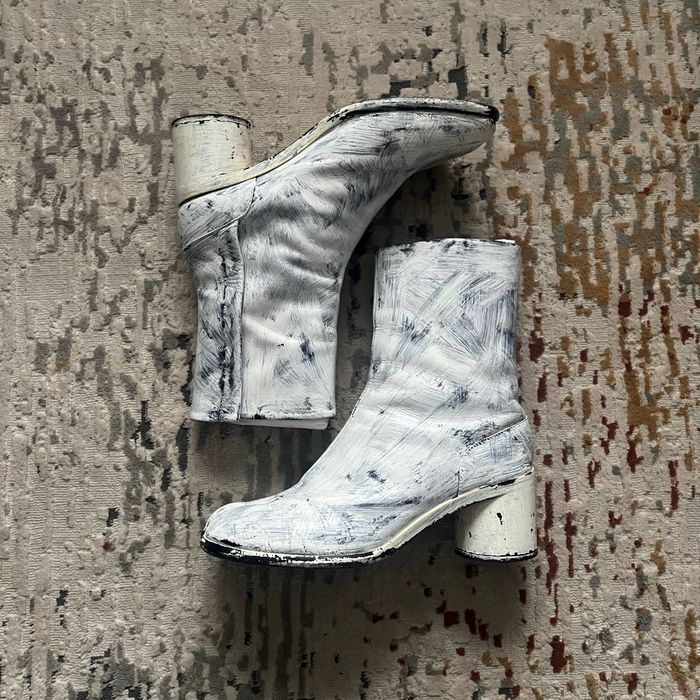 Margiela hot sale painted boots