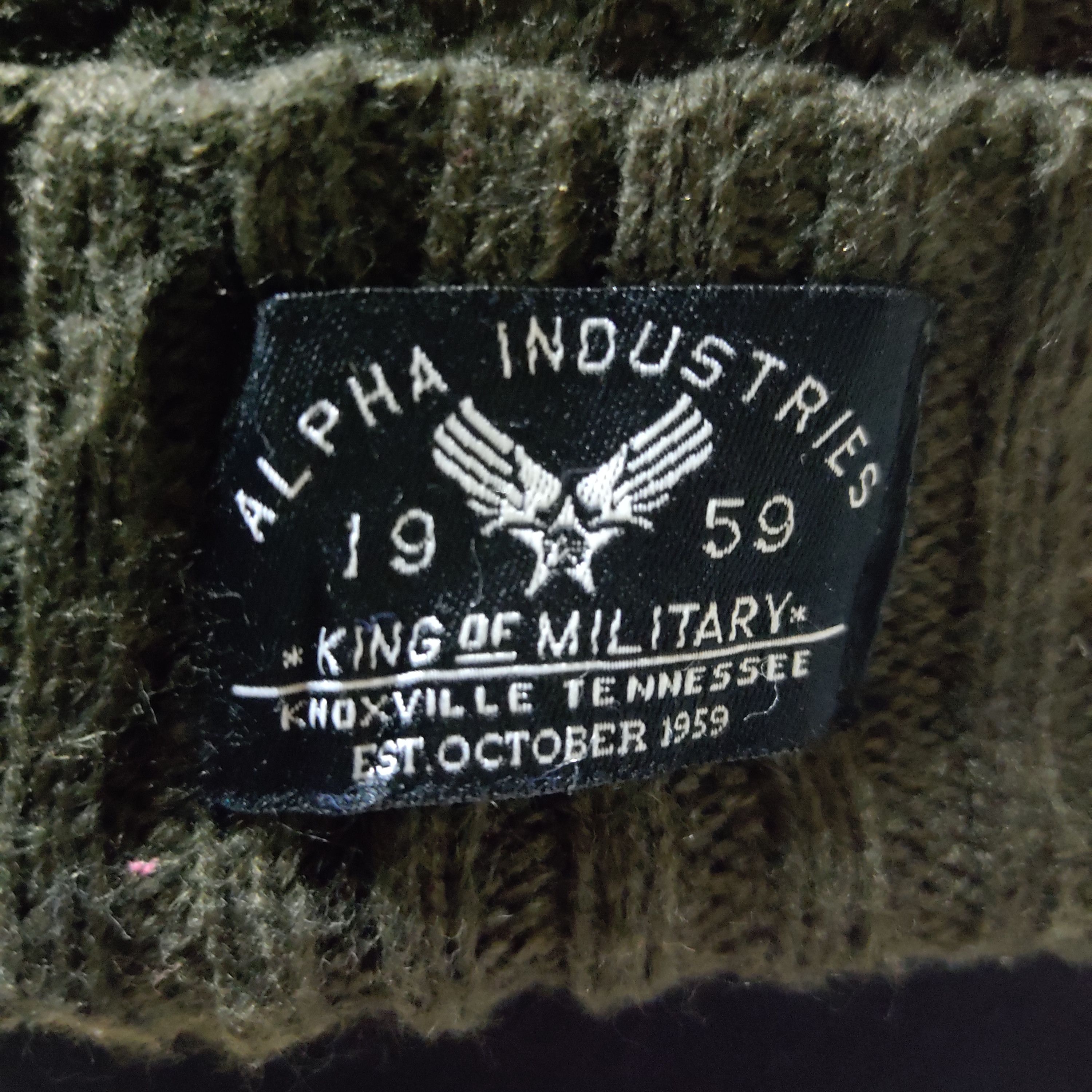 Alpha Industries Alpha Industries King Of Military Cap Beanie Size ONE SIZE - 5 Thumbnail