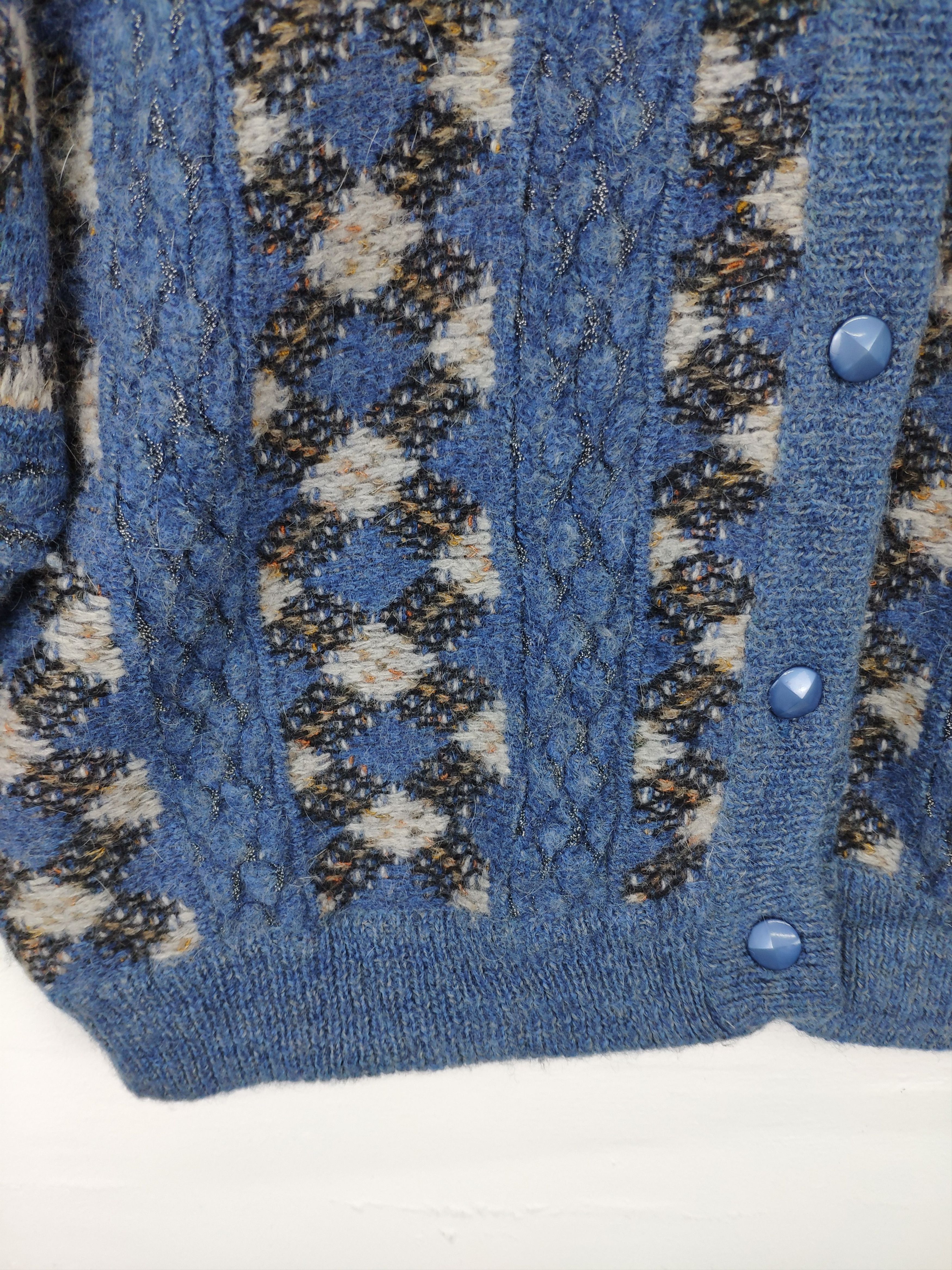 Japanese Brand × Vintage Vintage 1990s Wool Cardigan Coogi Style Size L / US 10 / IT 46 - 11 Thumbnail