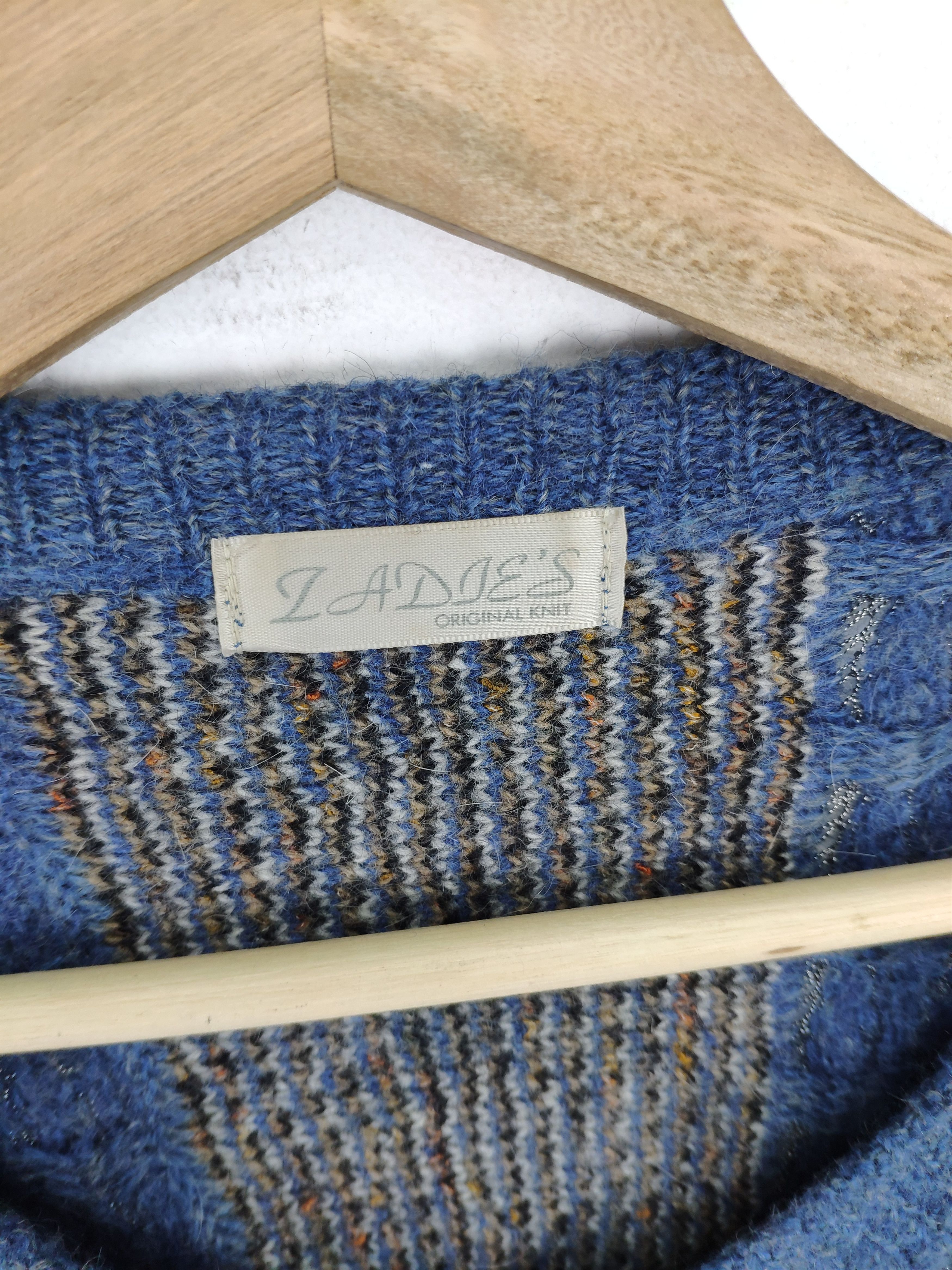 Japanese Brand × Vintage Vintage 1990s Wool Cardigan Coogi Style Size L / US 10 / IT 46 - 3 Thumbnail