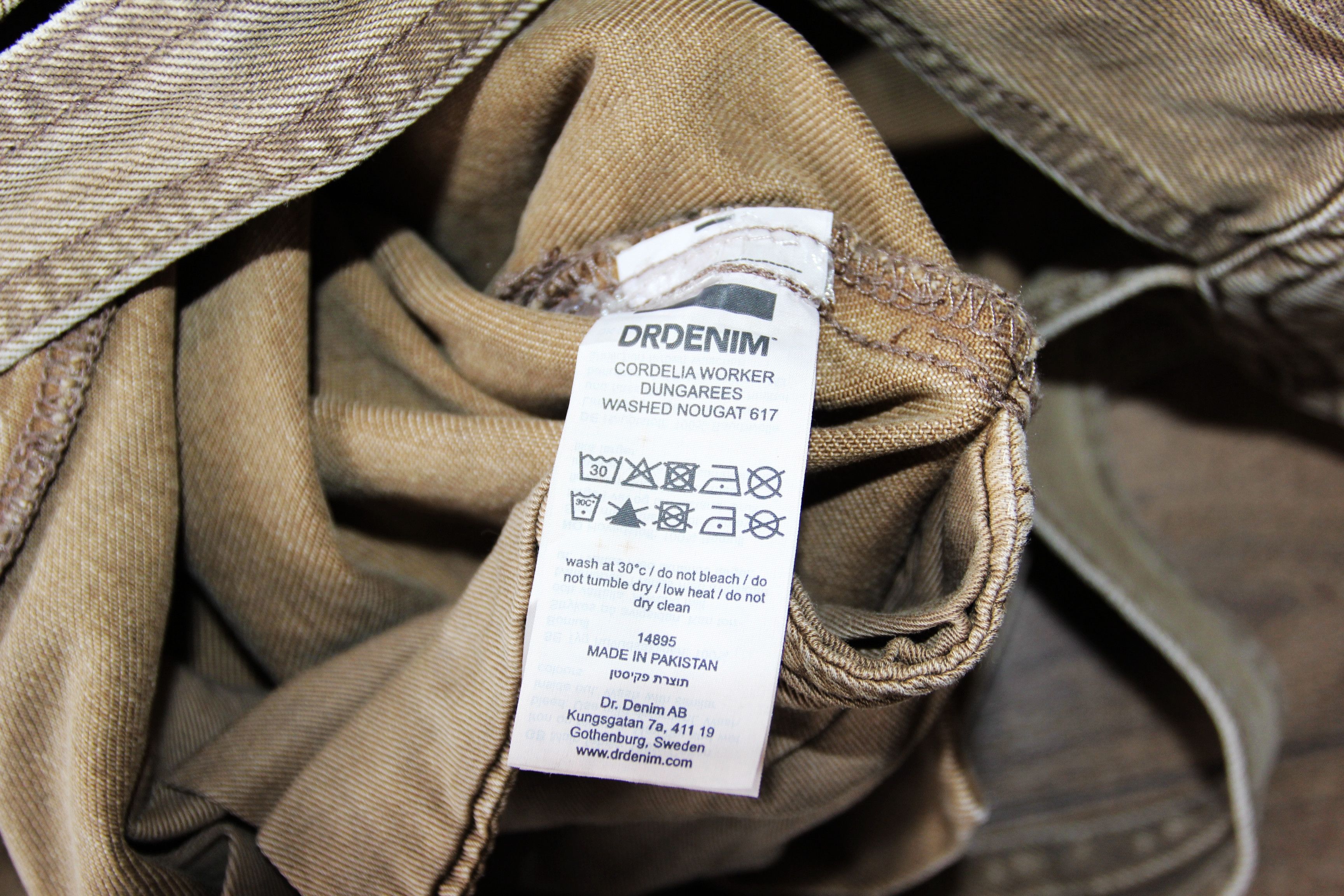 Dr. Denim BNWT AW22 DR.DENIM CORDELIA WORKER DUNGAREES OVERALLS S Size US 30 / EU 46 - 9 Thumbnail