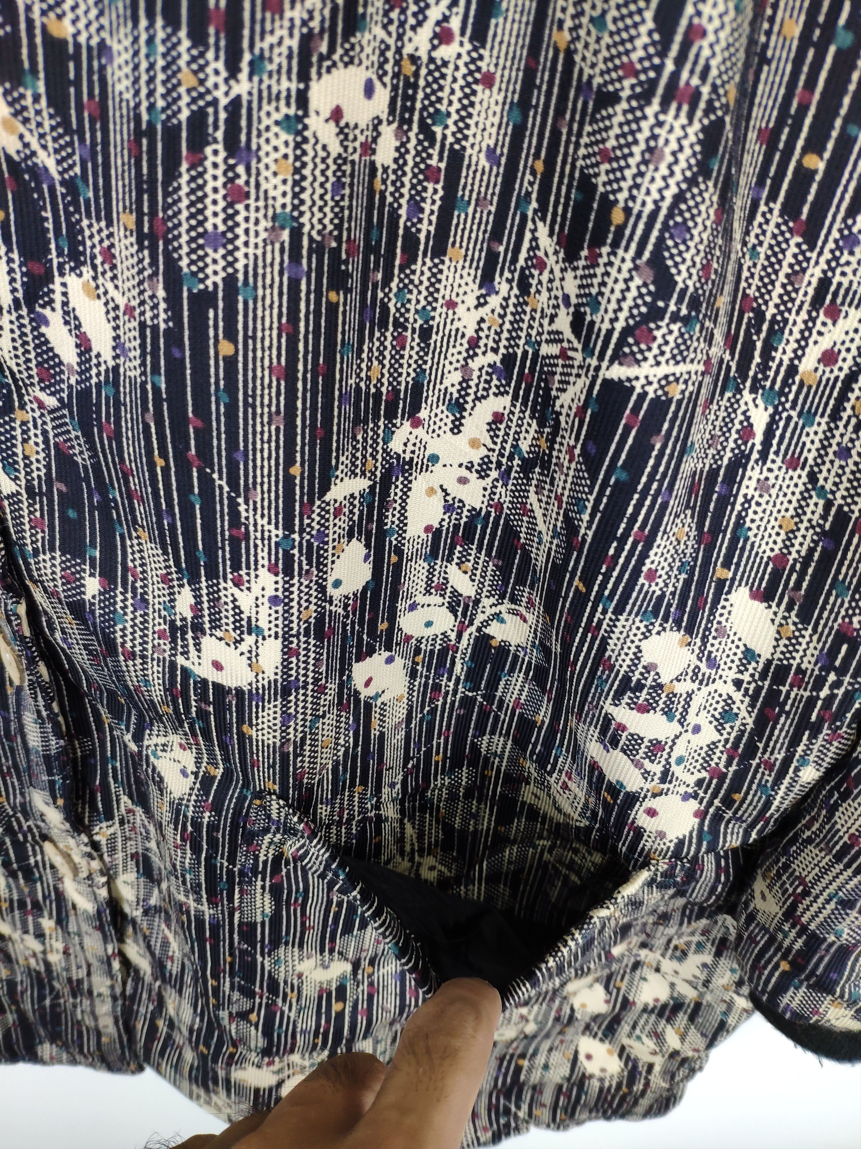 Japanese Brand × Vintage Vintage Cardigan Floral Motif Printed Size L / US 10 / IT 46 - 10 Thumbnail