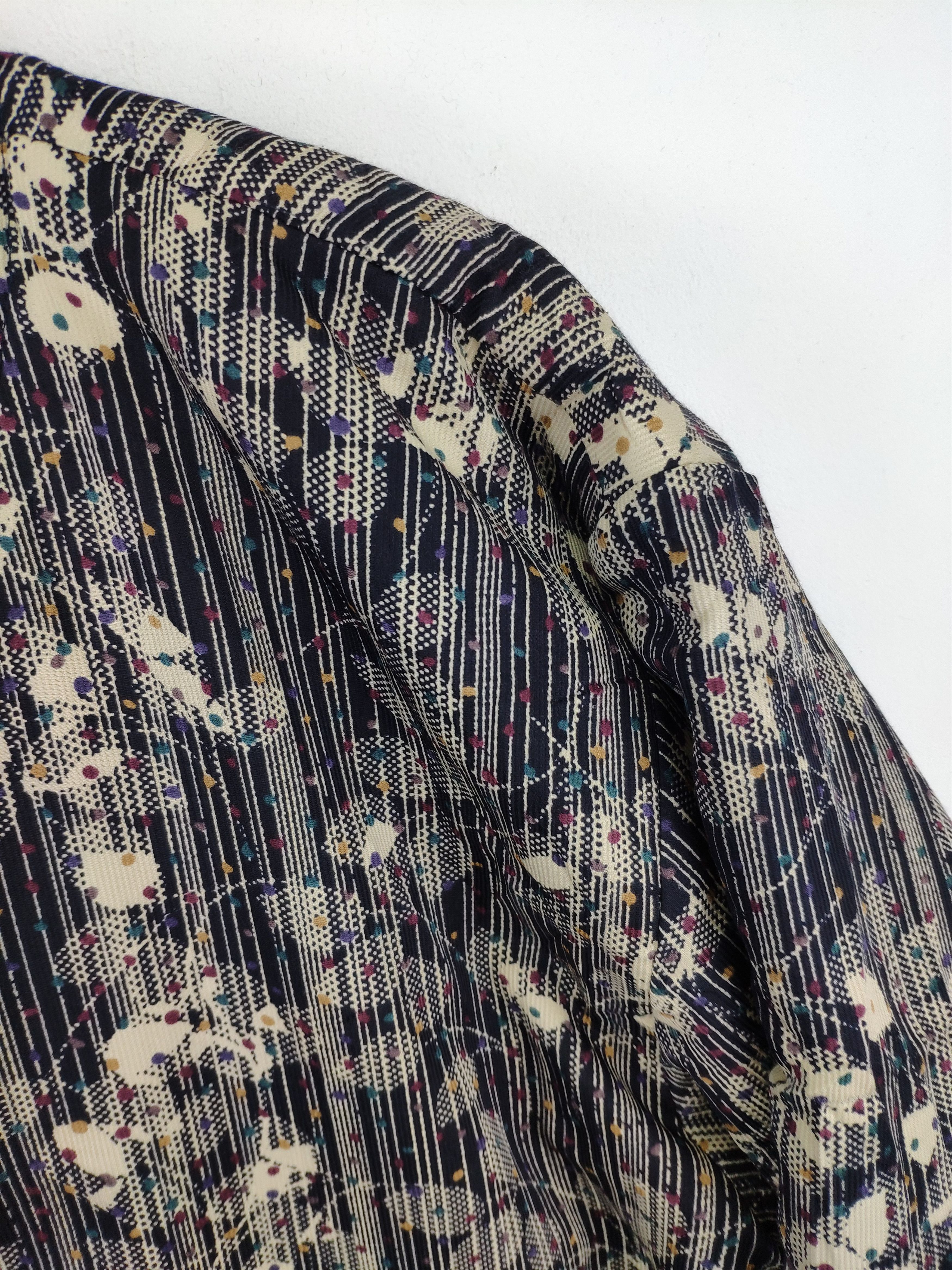 Japanese Brand × Vintage Vintage Cardigan Floral Motif Printed Size L / US 10 / IT 46 - 8 Thumbnail