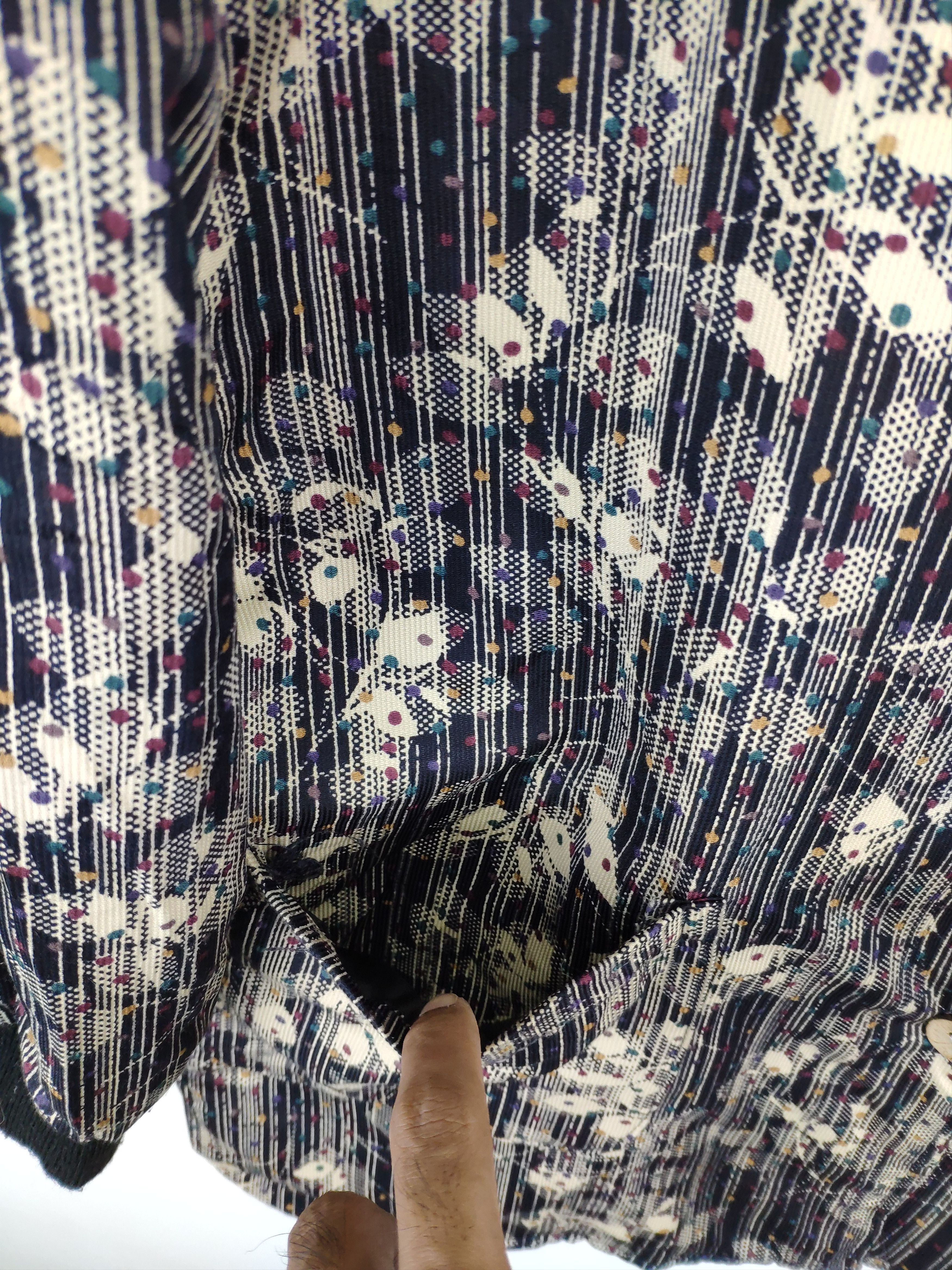 Japanese Brand × Vintage Vintage Cardigan Floral Motif Printed Size L / US 10 / IT 46 - 11 Thumbnail