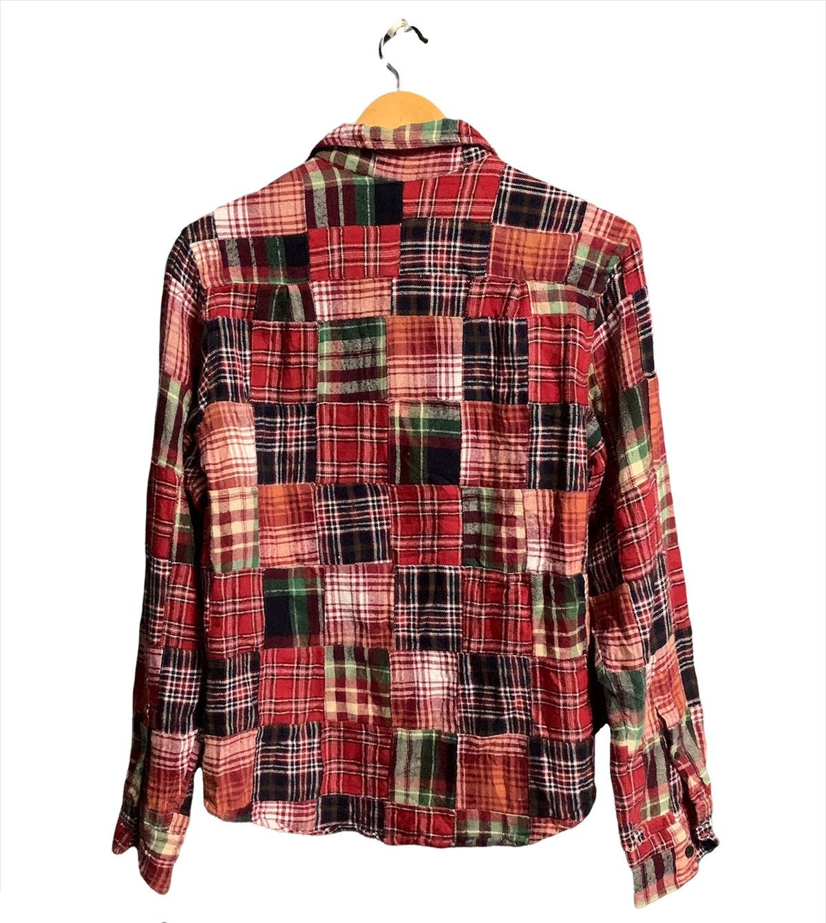 Beams Plus × Flannel × Japanese Brand VINTAGE BEAMS JAPAN PATCHWORK MADE IN JAPAN Size US S / EU 44-46 / 1 - 2 Thumbnail
