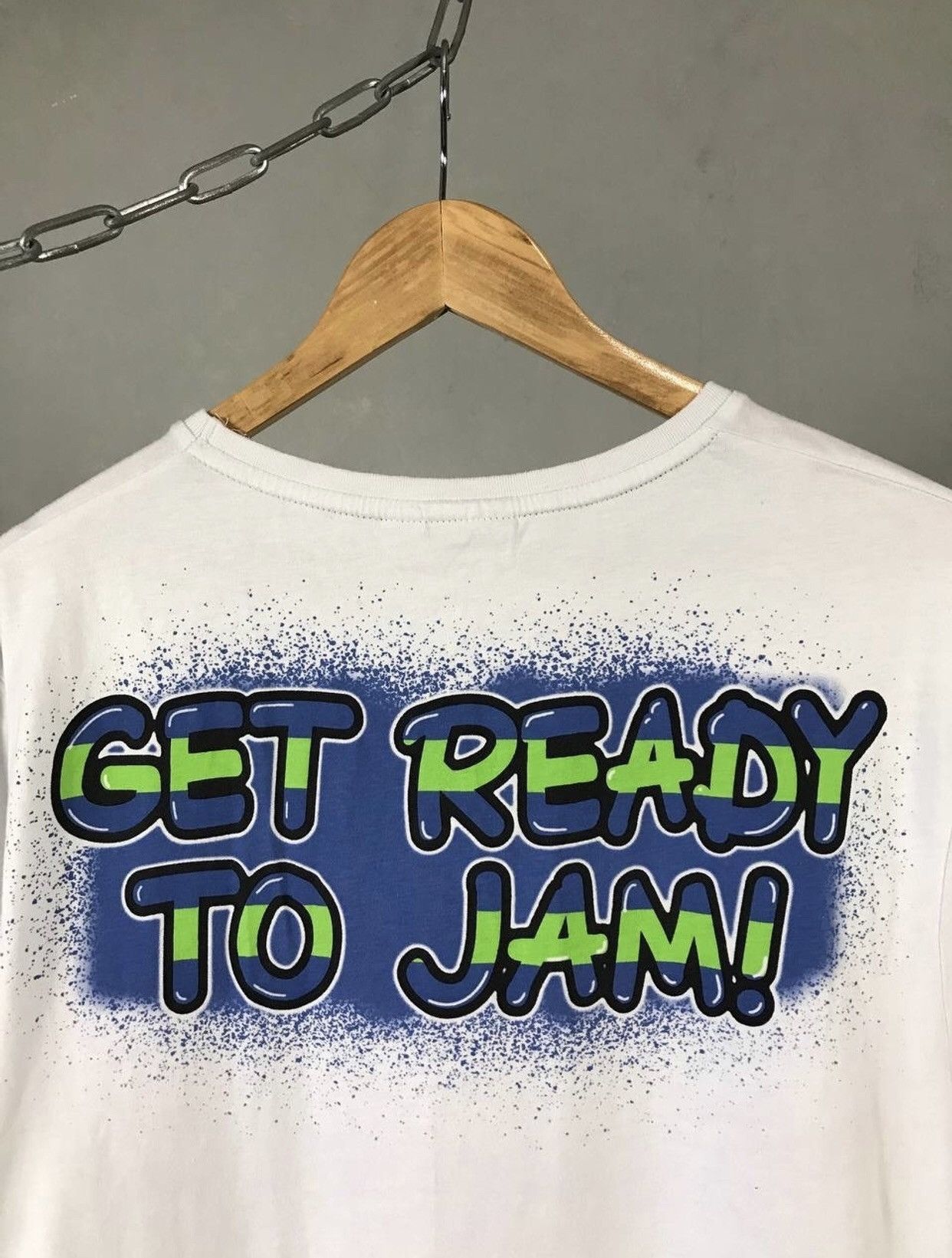 Vintage Space Jam vintage comics movie overprinted tee Size US XL / EU 56 / 4 - 6 Thumbnail