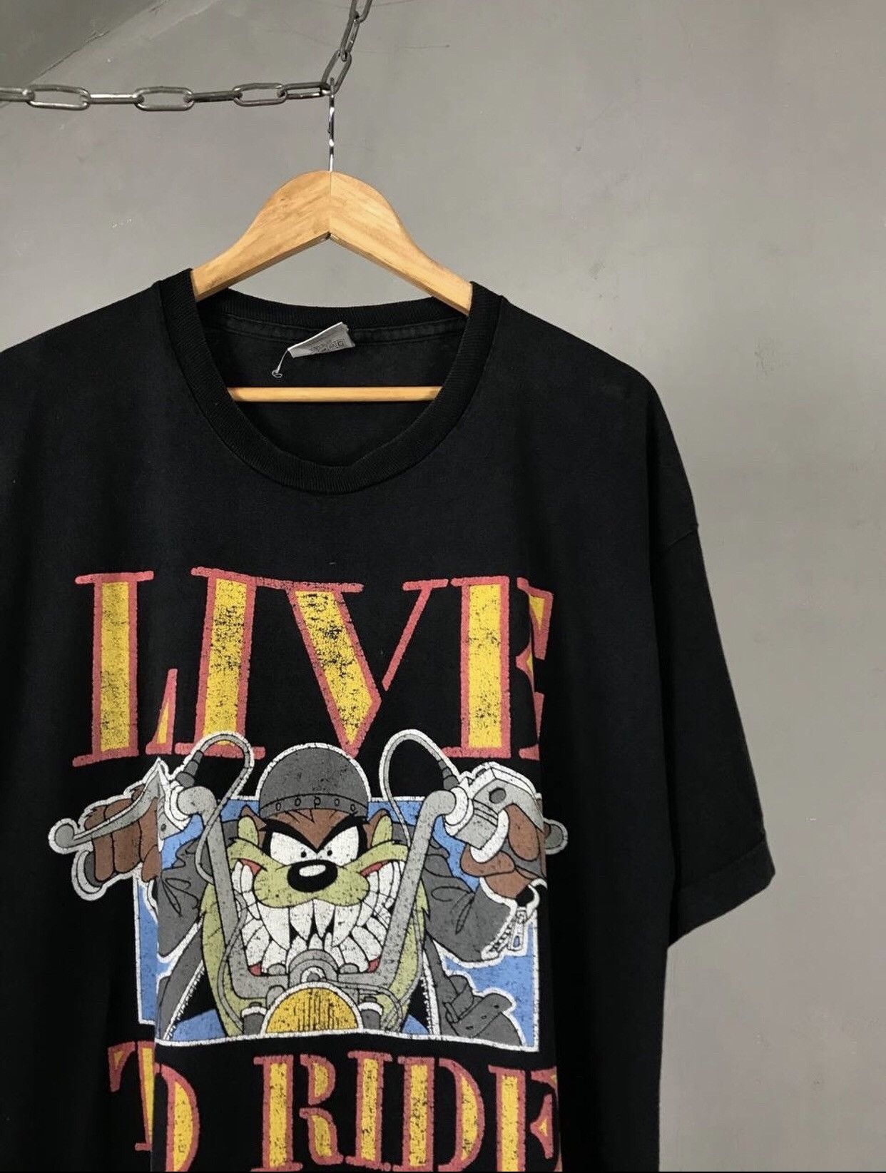 Warner Bros Taz 1994 vintage movie Warner Bros tee Size US XL / EU 56 / 4 - 2 Thumbnail