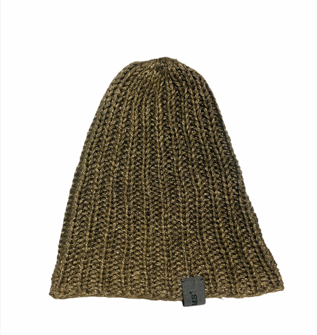 Beams Plus BEAMS JAPAN GOLD METALLIC KNITTED BEANIE Size ONE SIZE - 1 Thumbnail
