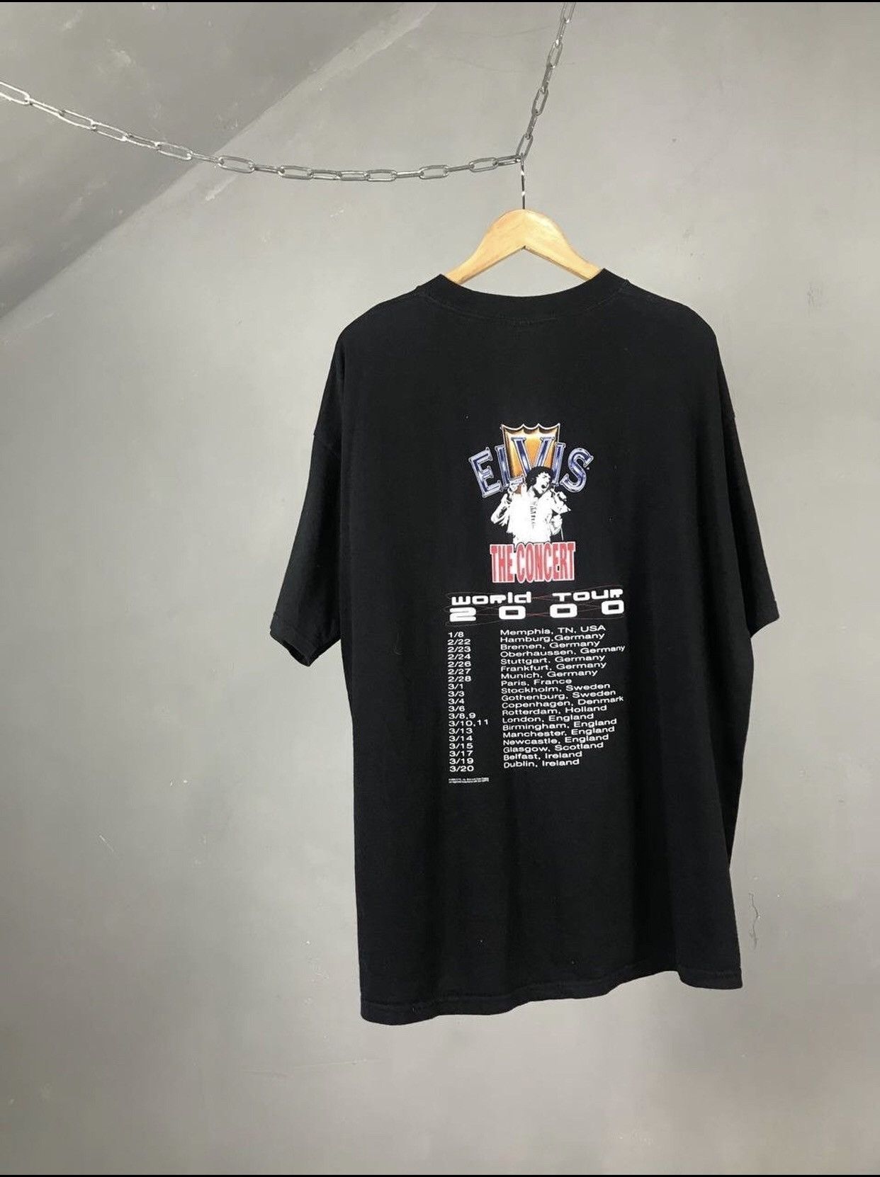 Band Tees Elvis Presley 2000 vintage band tour tee Size US XXL / EU 58 / 5 - 2 Thumbnail