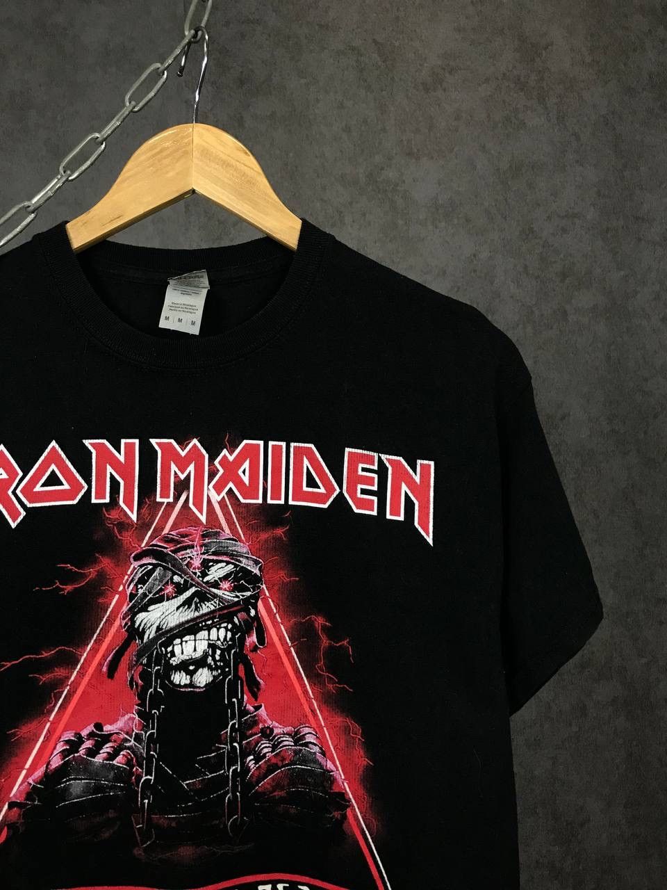 Band Tees Iron Maiden vintage cult rock band tee Size US M / EU 48-50 / 2 - 2 Thumbnail