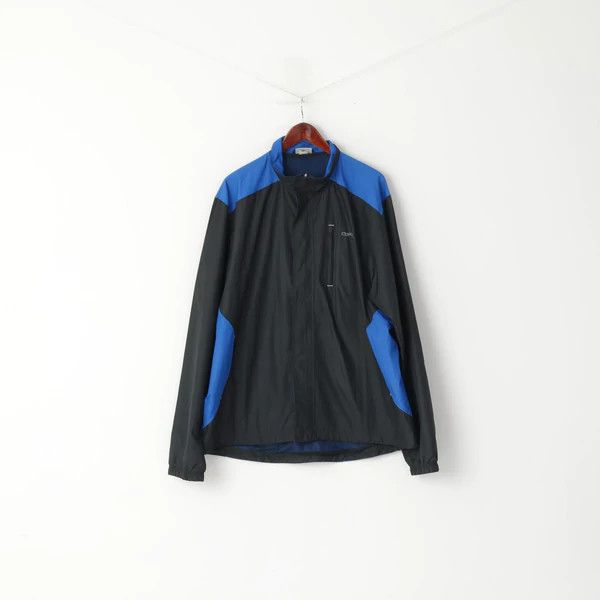 Reebok Reebok Men 2XL Jacket Black Lightweight Run Sport 4972 Size US XXL / EU 58 / 5 - 2 Thumbnail