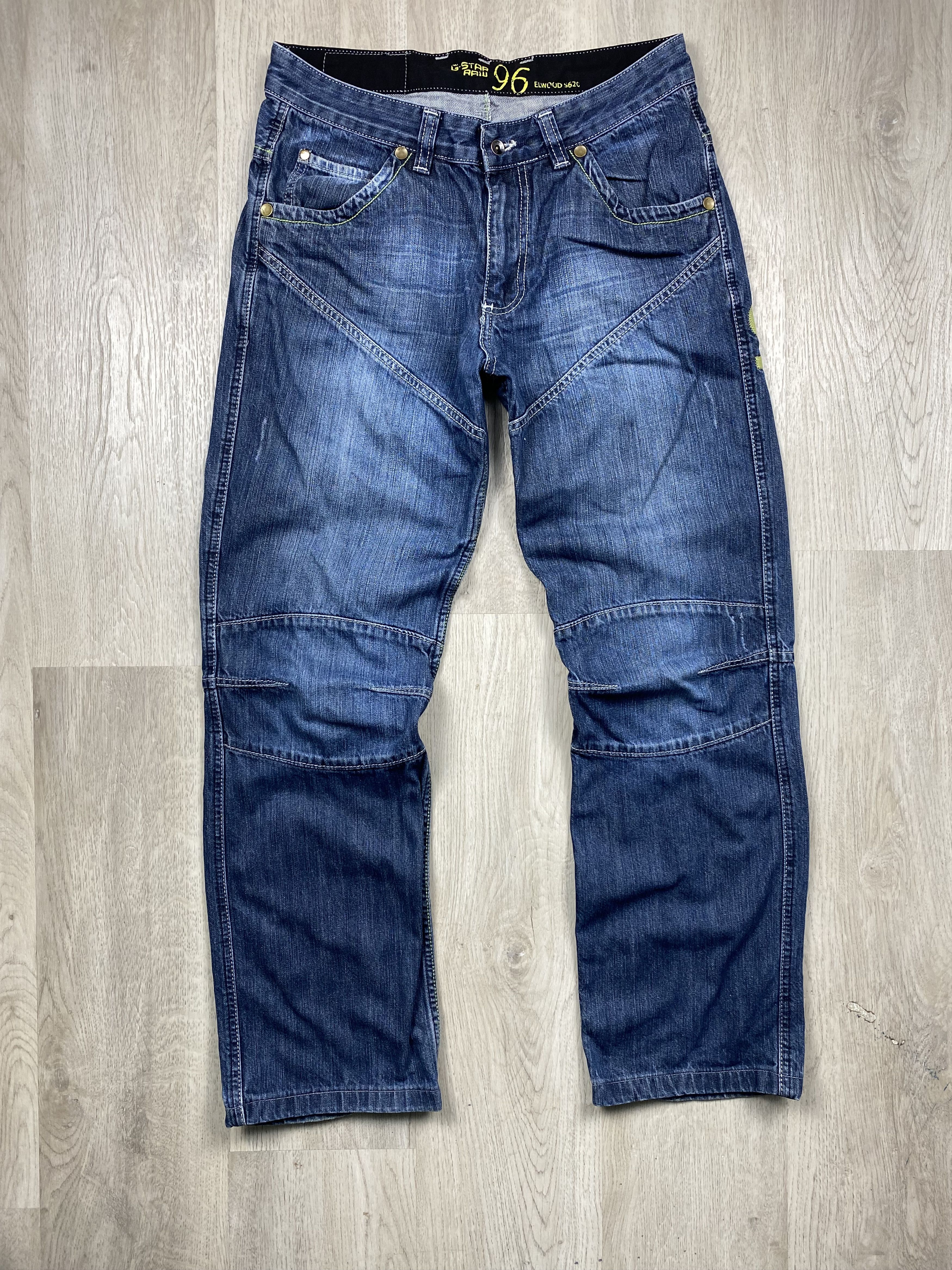 G-Star G Star Raw Vintage Mens Denim Pants Double Knee Jeans Size US 32 / EU 48 - 4 Thumbnail