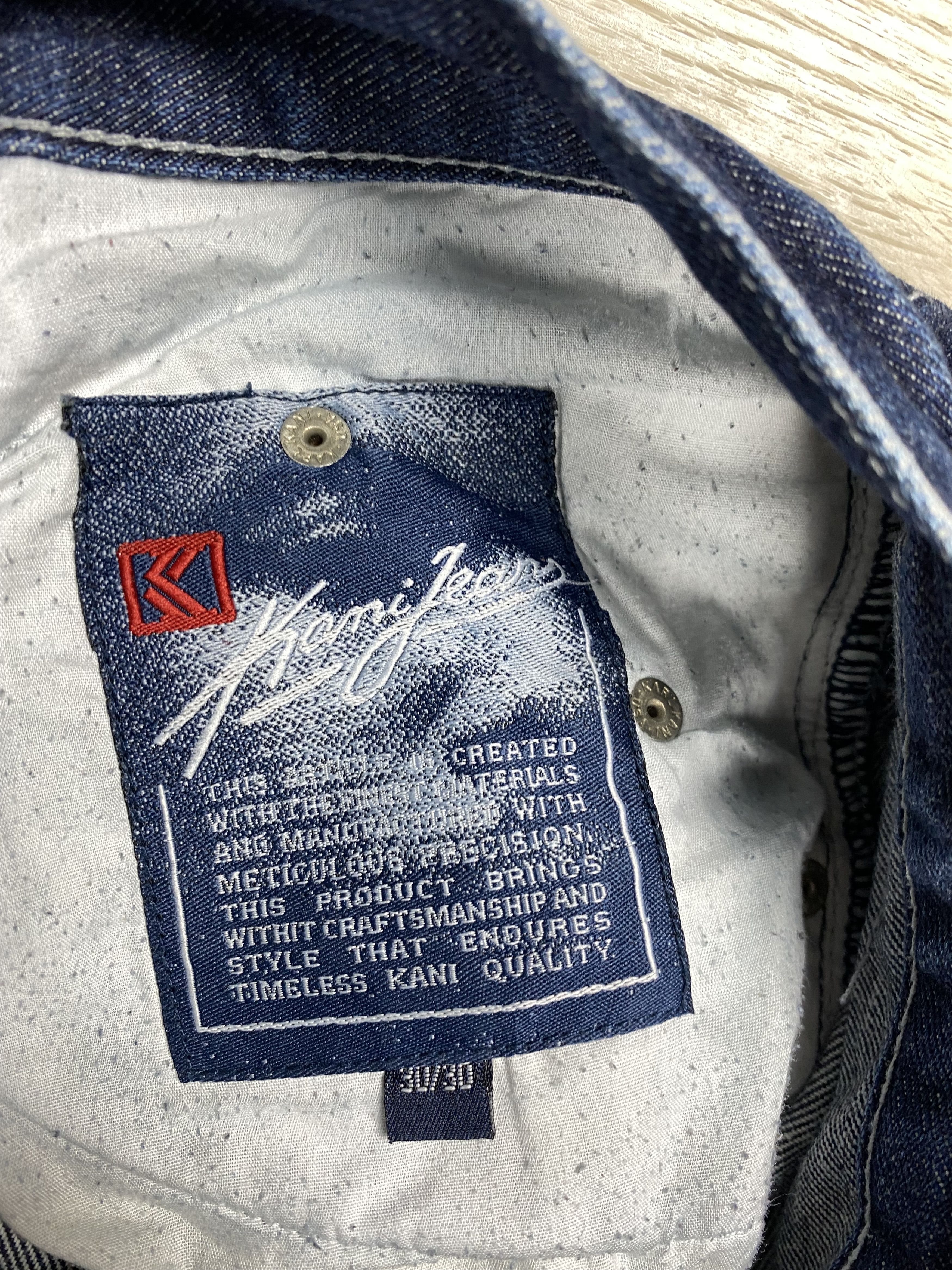 Karl Kani Karl Kani Vintage Mens Denim Rap Pants Baggy Jeans Size US 30 / EU 46 - 11 Thumbnail
