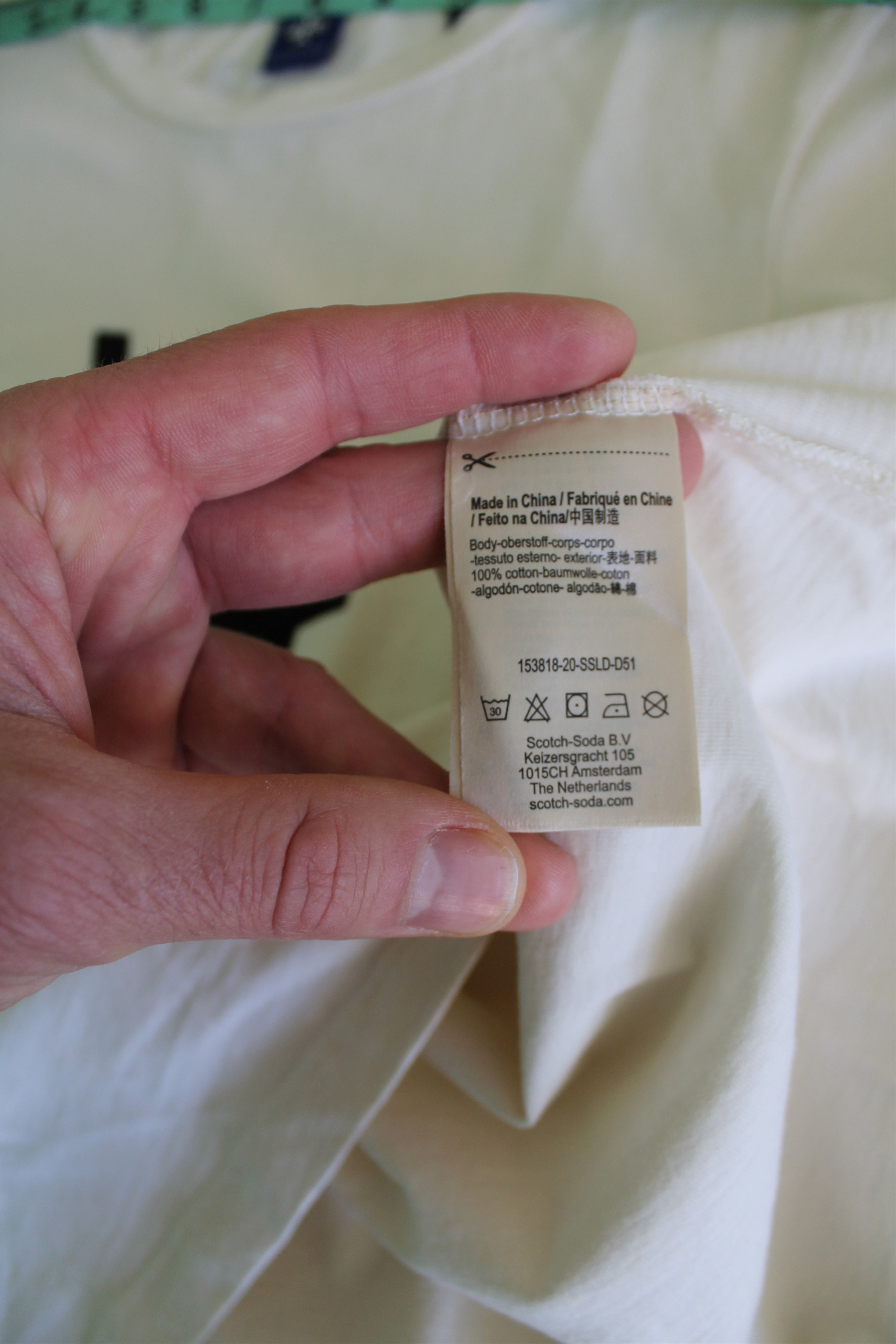 Scotch & Soda Scotch & Soda AMS. BLAUW Bandanarama ivory t shirt Size L / US 10 / IT 46 - 6 Thumbnail