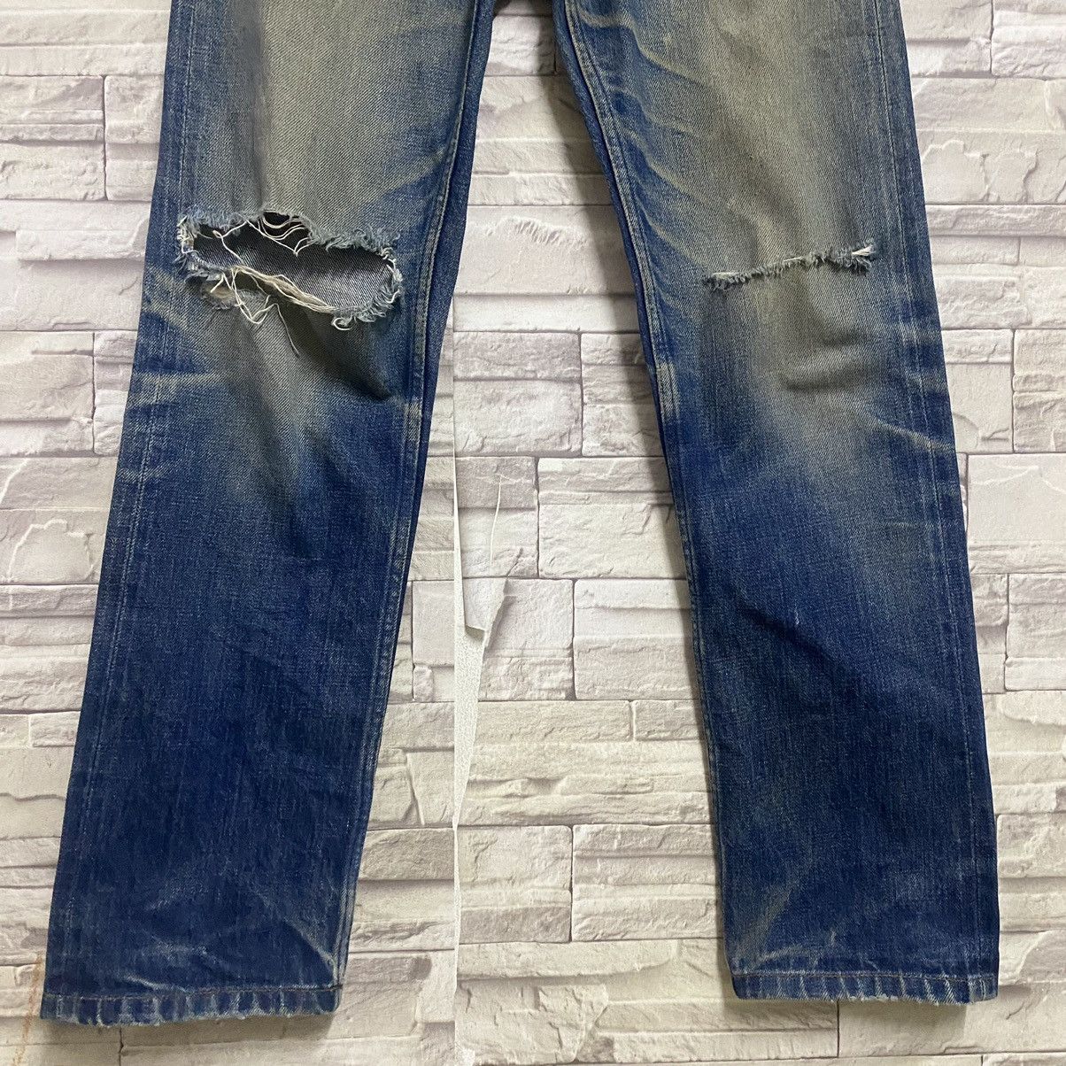 A.P.C. APC Denim Thrashed Jeans Size US 28 / EU 44 - 6 Thumbnail