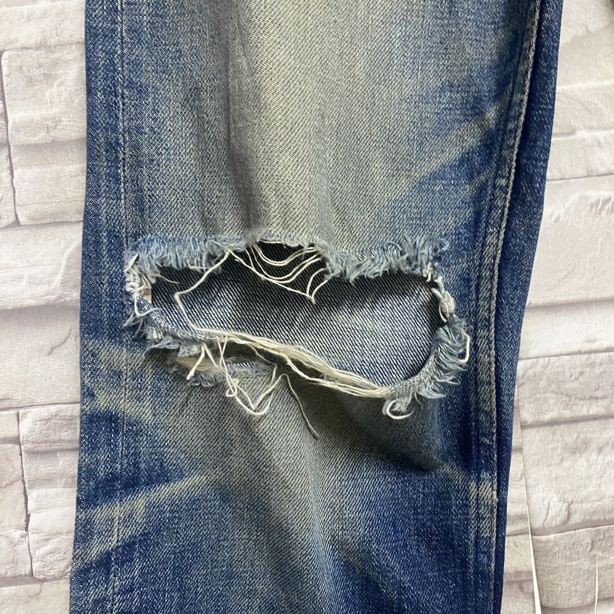 A.P.C. APC Denim Thrashed Jeans Size US 28 / EU 44 - 11 Thumbnail