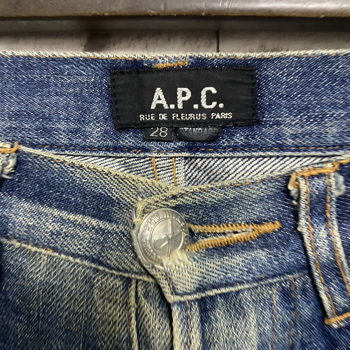 A.P.C. APC Denim Thrashed Jeans Size US 28 / EU 44 - 13 Thumbnail