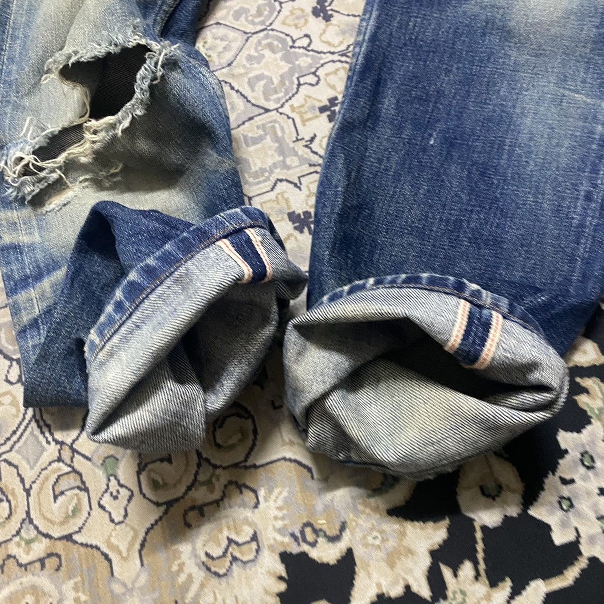 A.P.C. APC Denim Thrashed Jeans Size US 28 / EU 44 - 19 Thumbnail