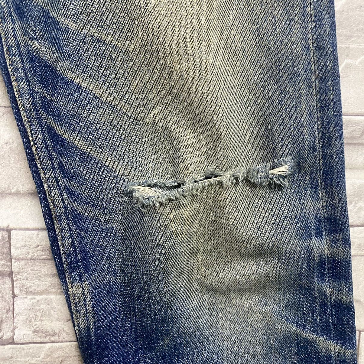 A.P.C. APC Denim Thrashed Jeans Size US 28 / EU 44 - 12 Thumbnail
