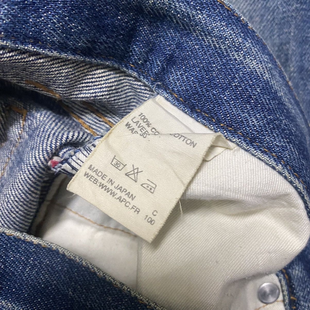 A.P.C. APC Denim Thrashed Jeans Size US 28 / EU 44 - 20 Thumbnail