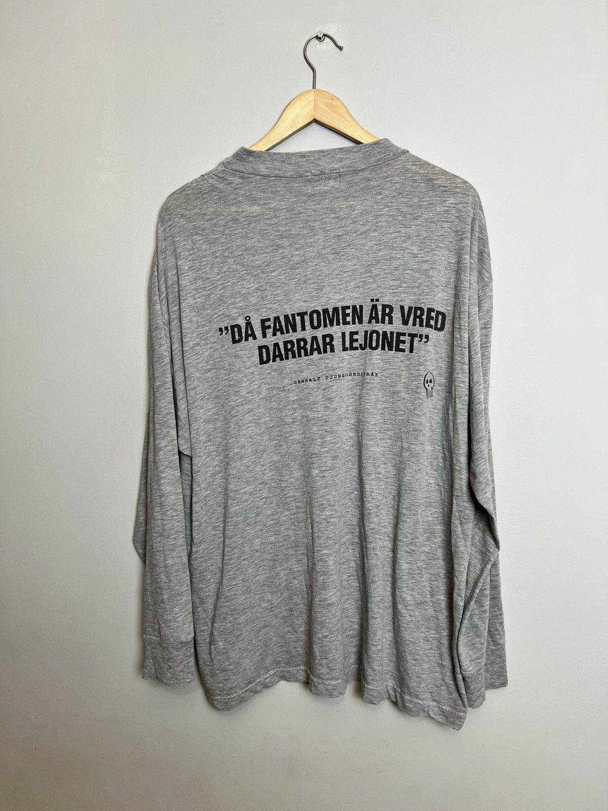 Russell Athletic Vintage 70s 80s Gulbla Art Sci Fi Longsleeve Hero Rare Size US XL / EU 56 / 4 - 2 Thumbnail