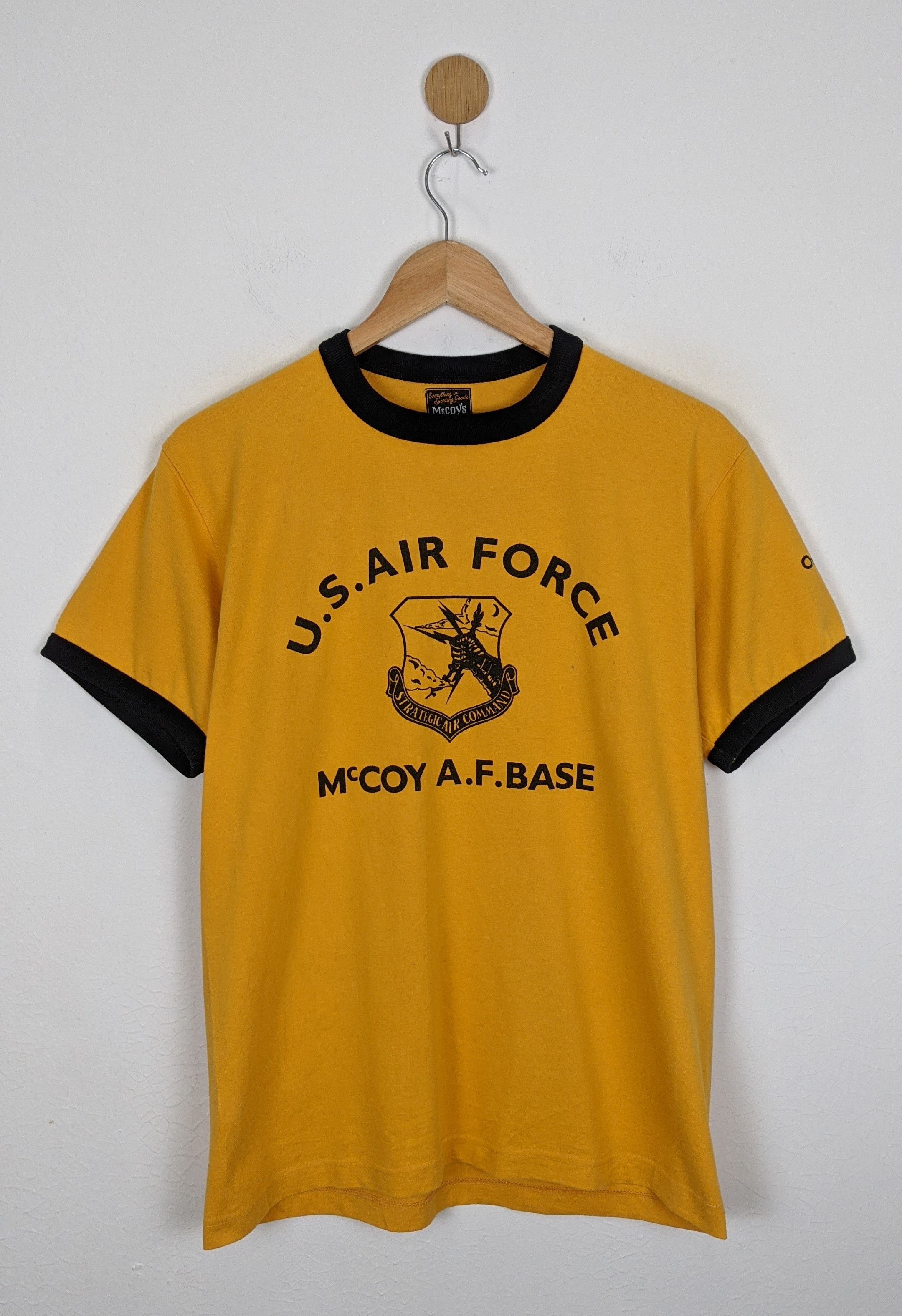 Buzz Rickson's The Real Mc Coy's US Air force Ringer shirt Size US M / EU 48-50 / 2 - 1 Thumbnail