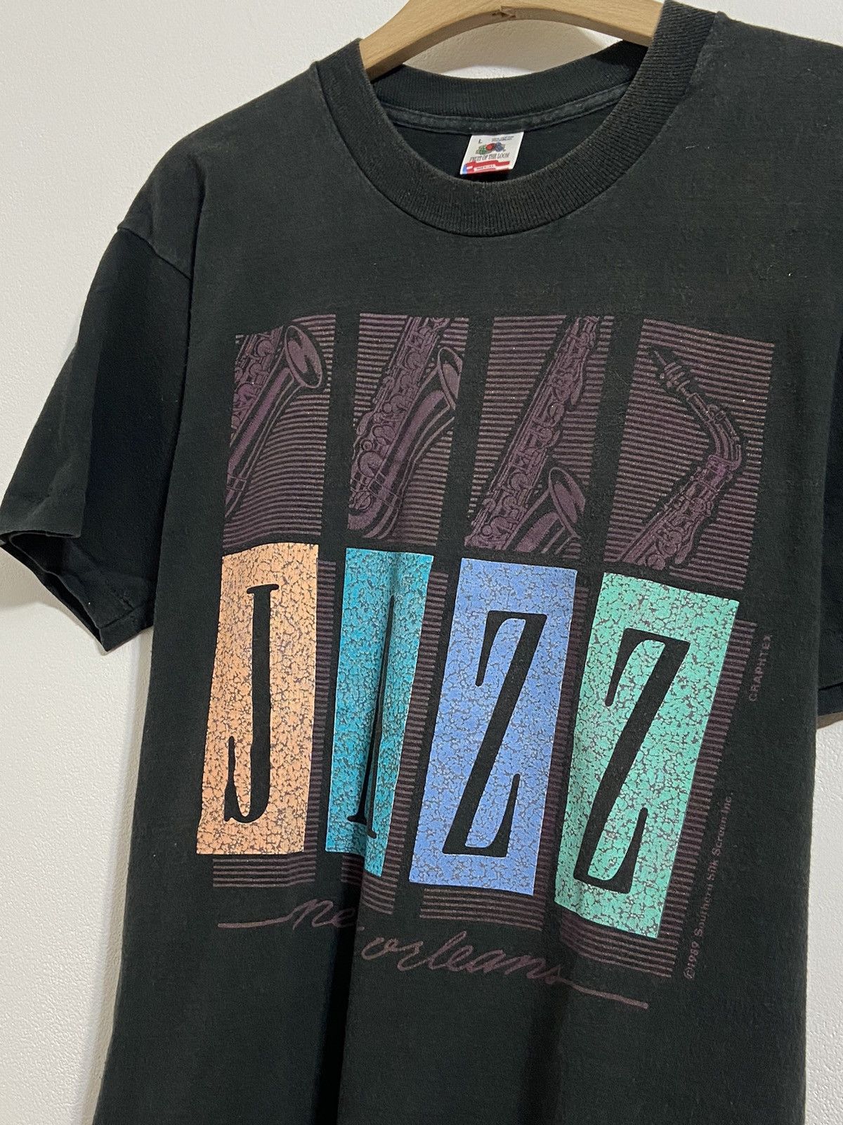 Vintage Jazz Vintage Shirt 1989 Size US L / EU 52-54 / 3 - 6 Thumbnail