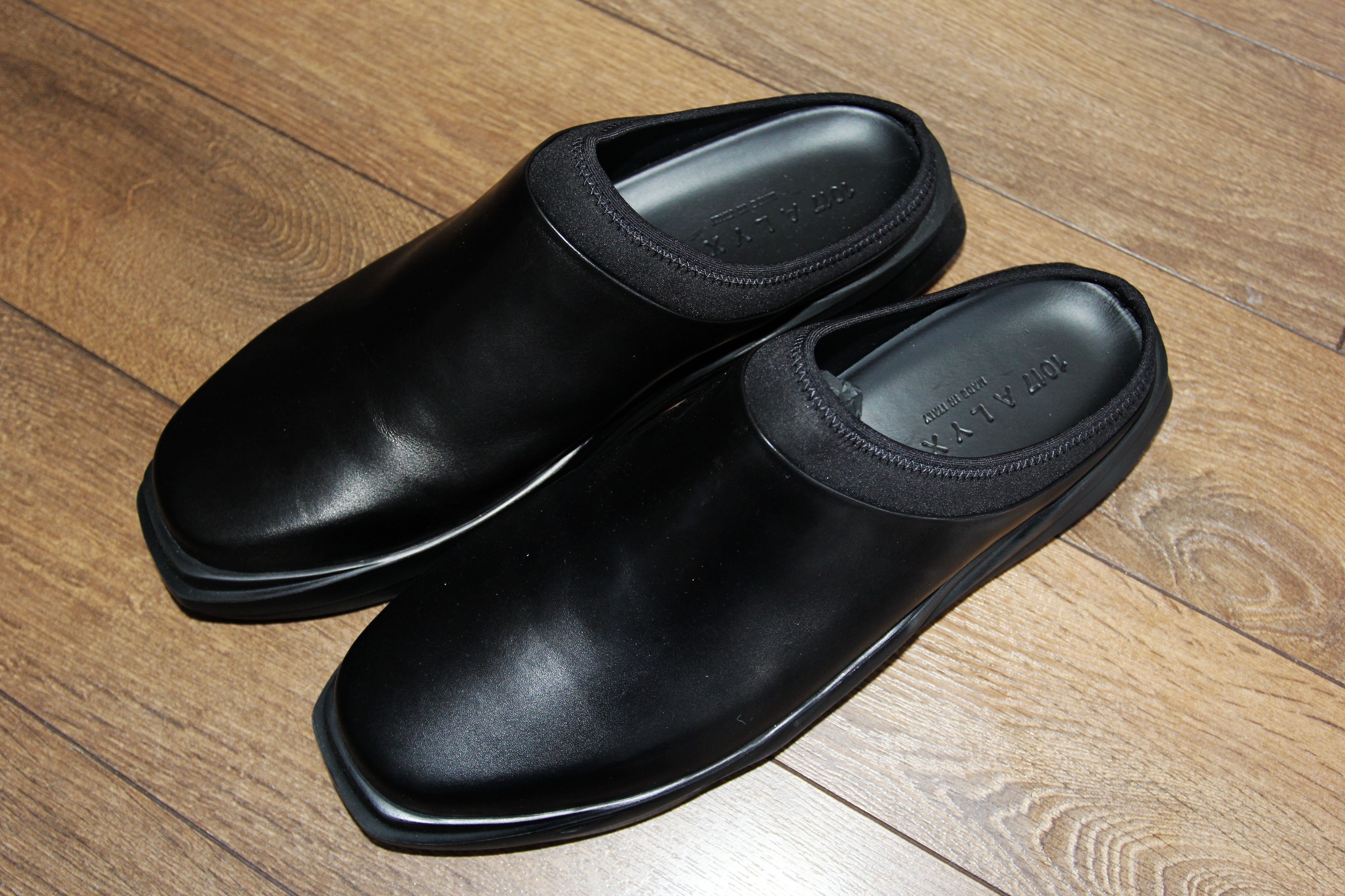 1017 ALYX 9SM BNWT AW21 1017 ALYX 9SM LEATHER MONO MULE SHOES 44 Size US 11 / EU 44 - 2 Thumbnail