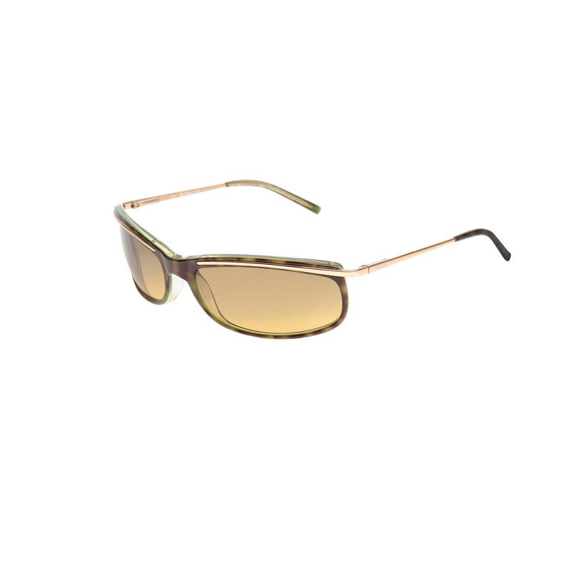 Max Mara Max Mara 90's Havana Green Rectangular Frame Sunglasses Size ONE SIZE - 2 Thumbnail
